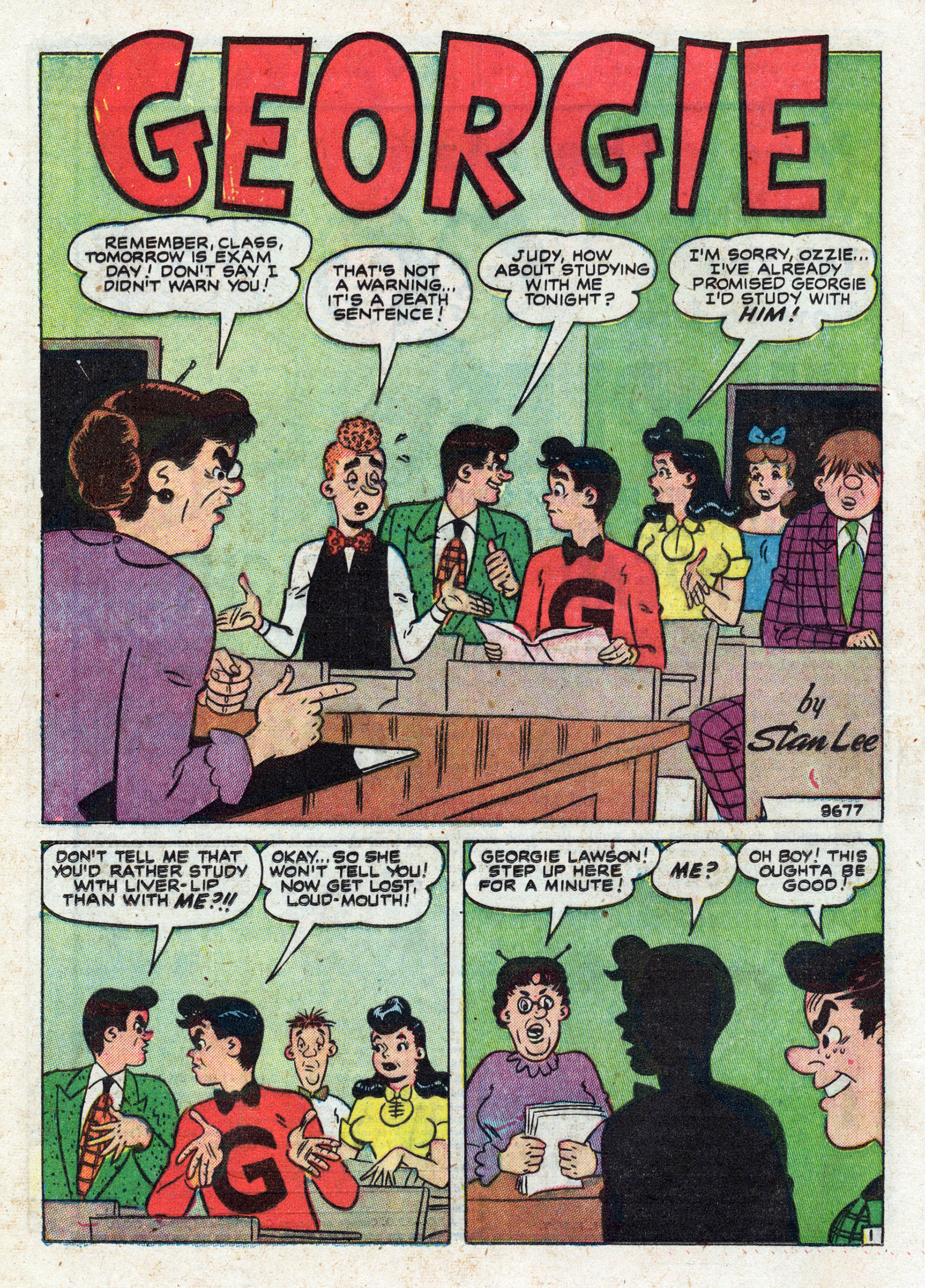 Read online Georgie Comics (1949) comic -  Issue #36 - 12