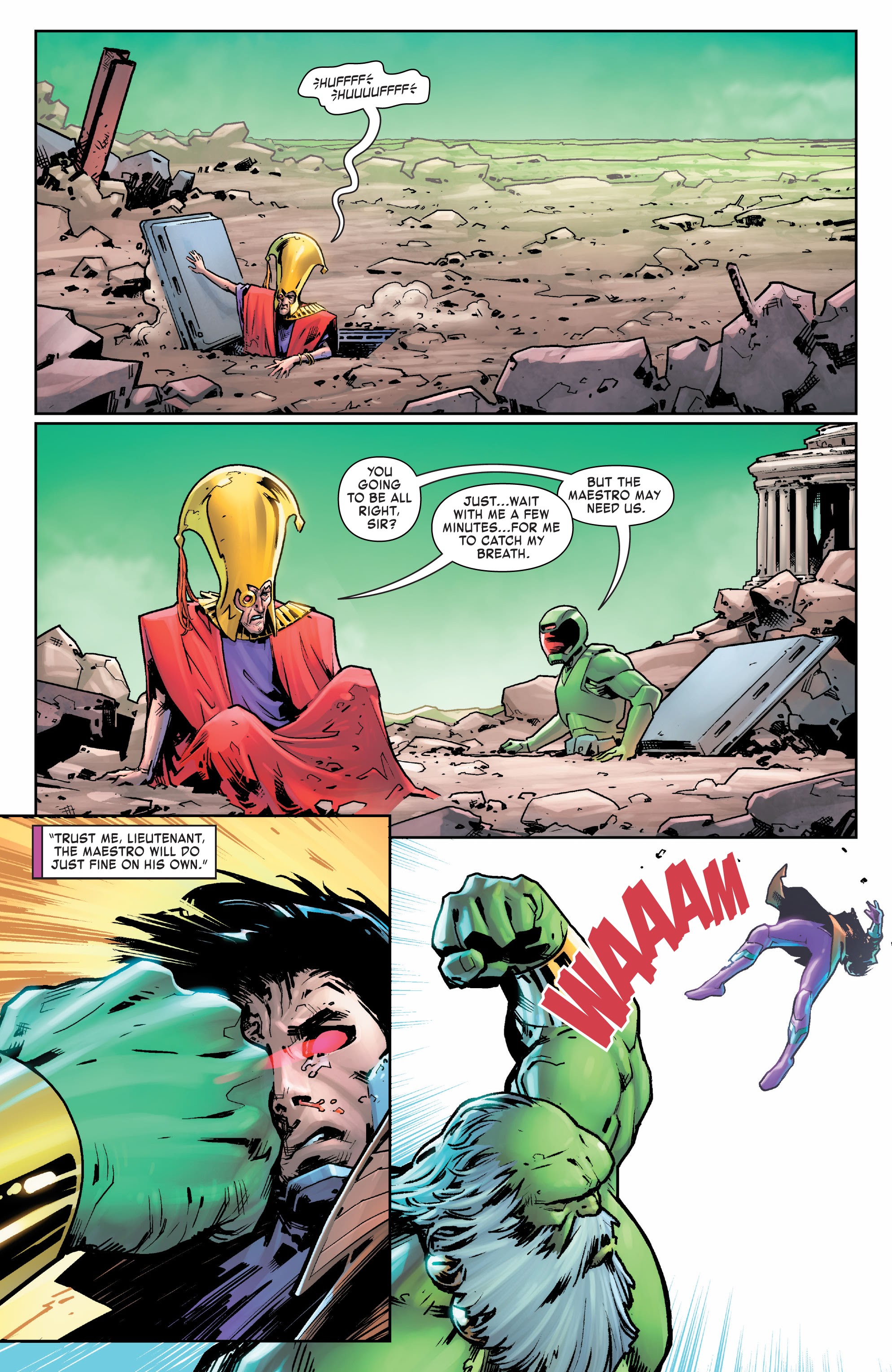 Read online Maestro: War And Pax comic -  Issue #1 - 28