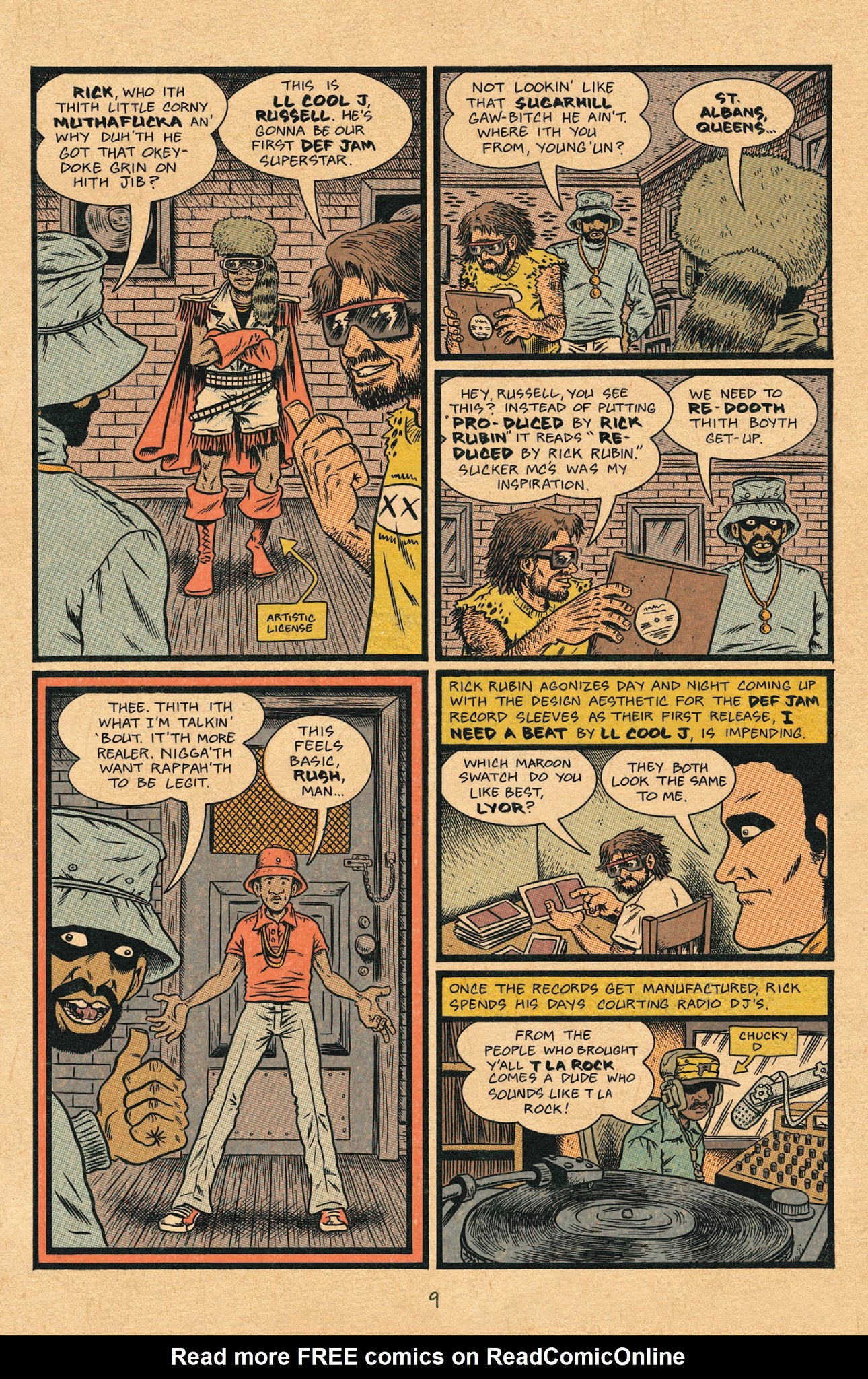 Read online Hip Hop Family Tree (2015) comic -  Issue #12 - 11