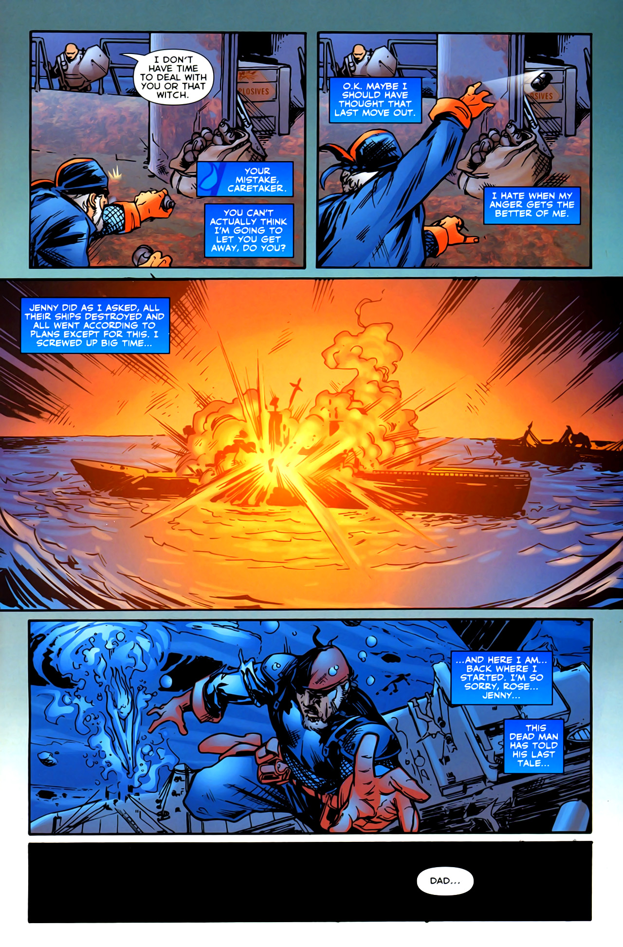 Read online Flashpoint: Deathstroke and the Curse of the Ravager comic -  Issue #3 - 31