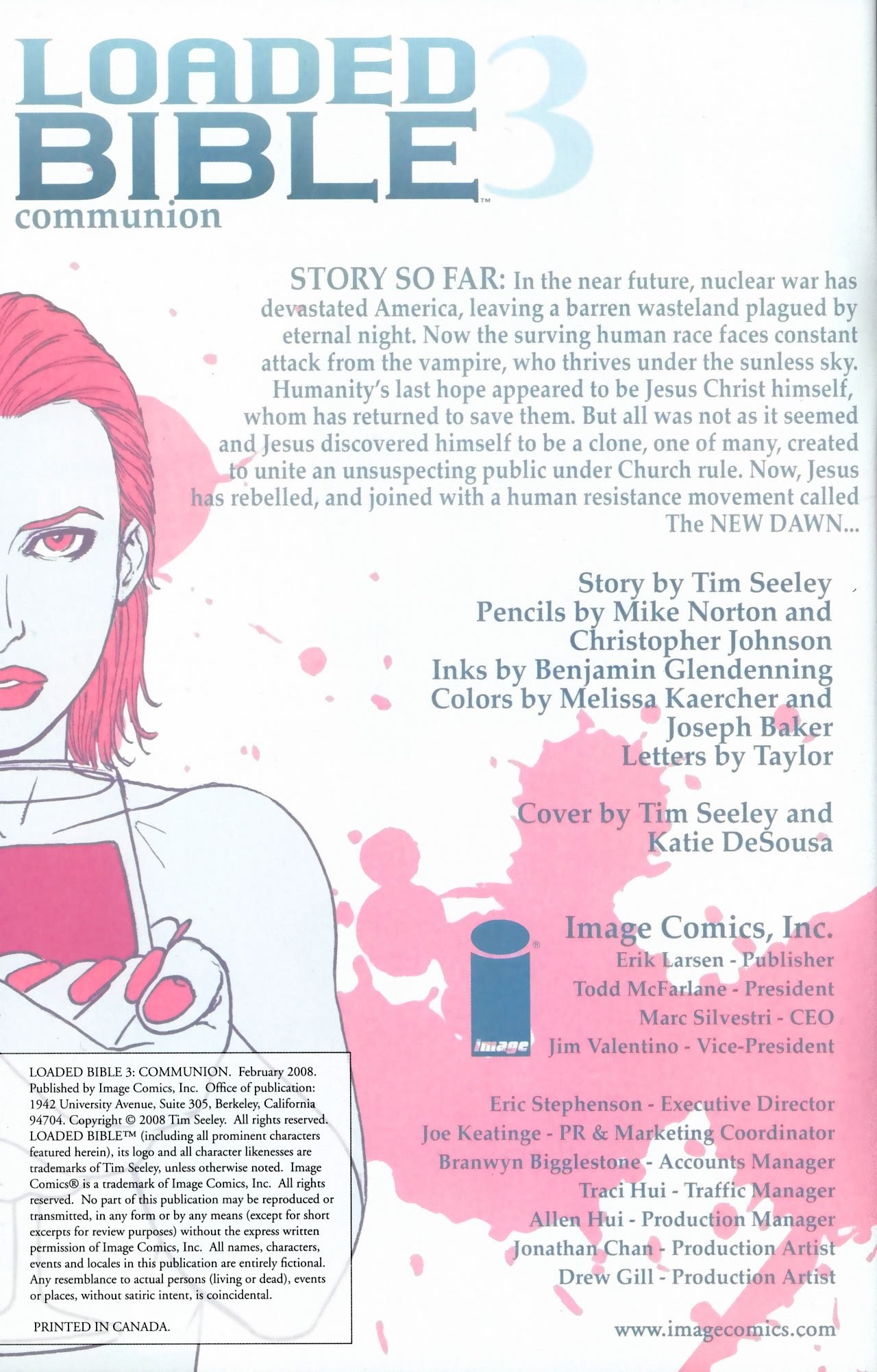 Read online Loaded Bible comic -  Issue #3 - 2