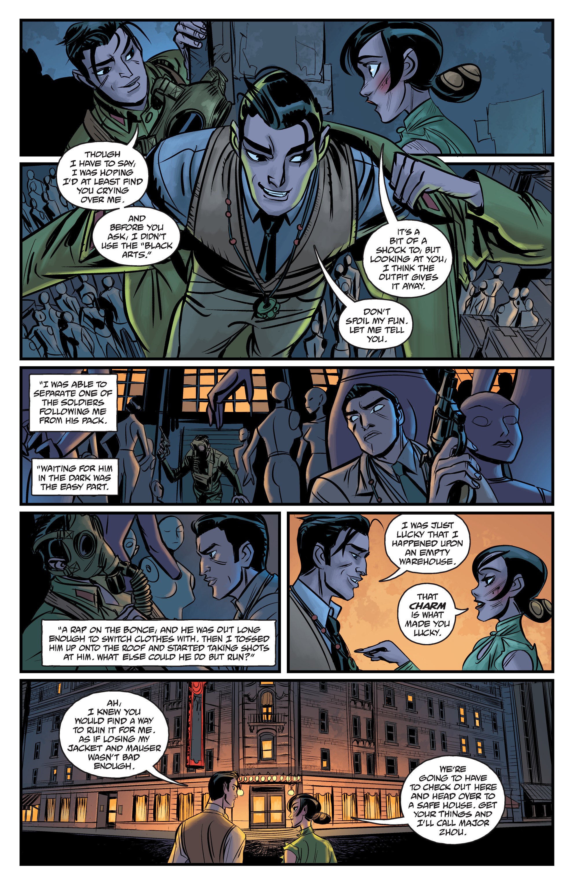 Read online Crimson Lotus comic -  Issue #3 - 21