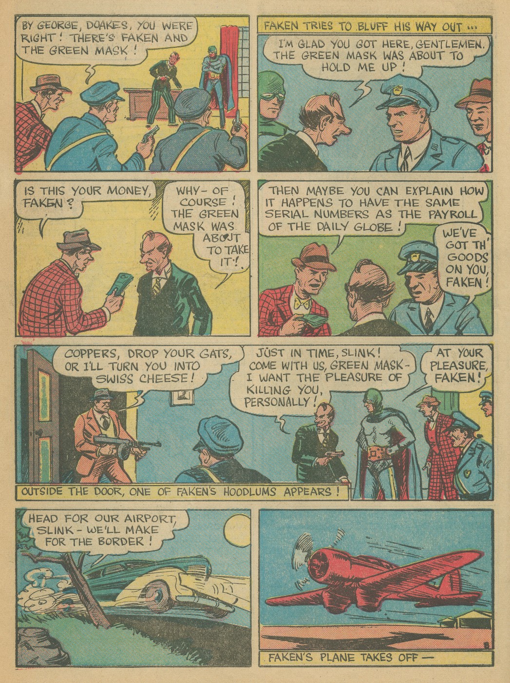 Read online Mystery Men Comics comic -  Issue #3 - 10
