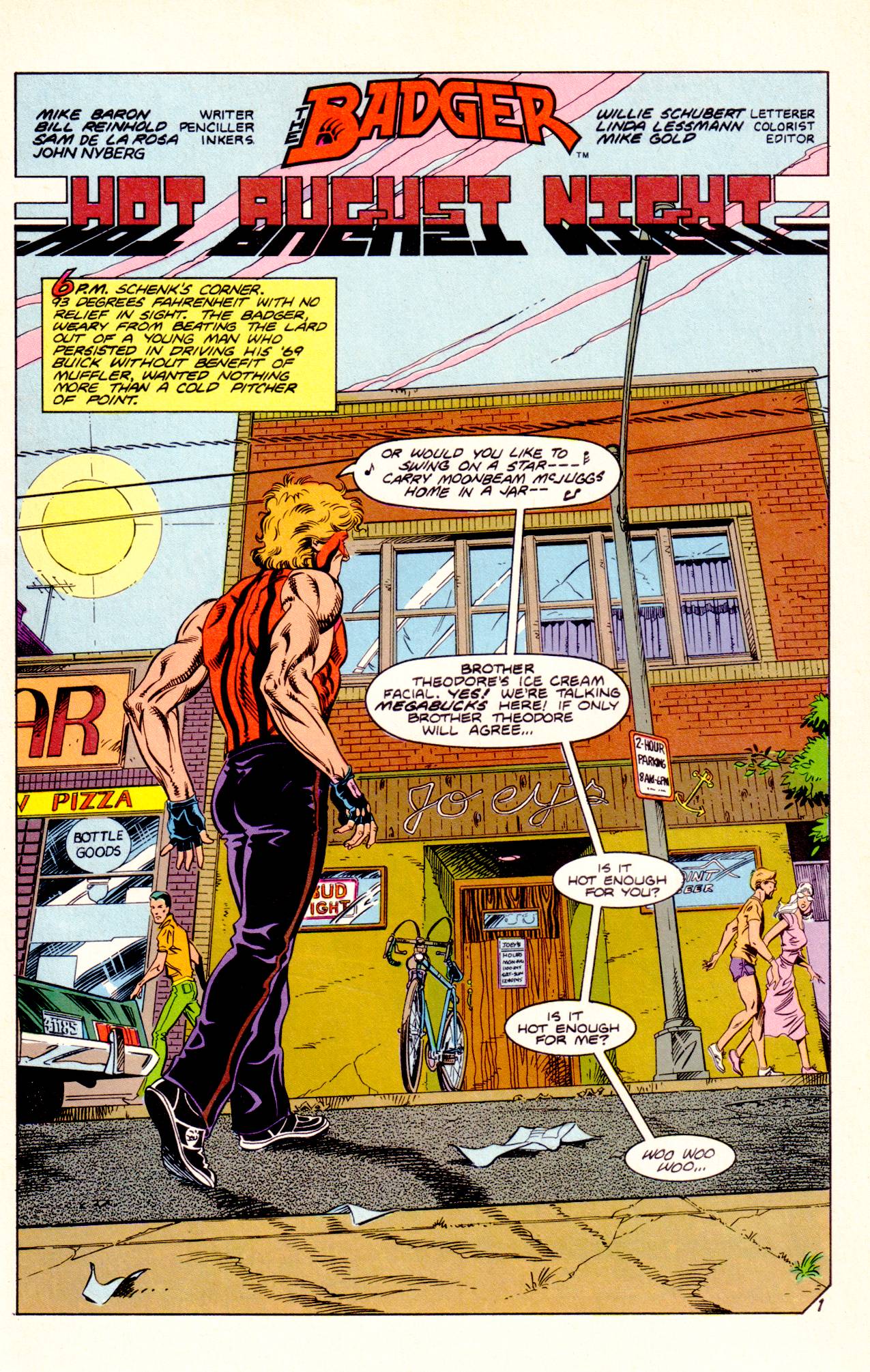 Read online The Badger comic -  Issue #9 - 3