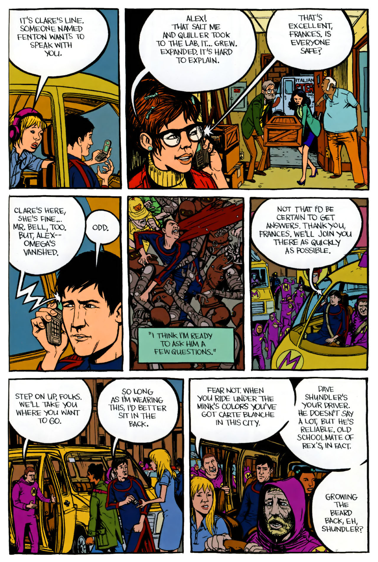 Read online Omega: The Unknown (2007) comic -  Issue #9 - 21