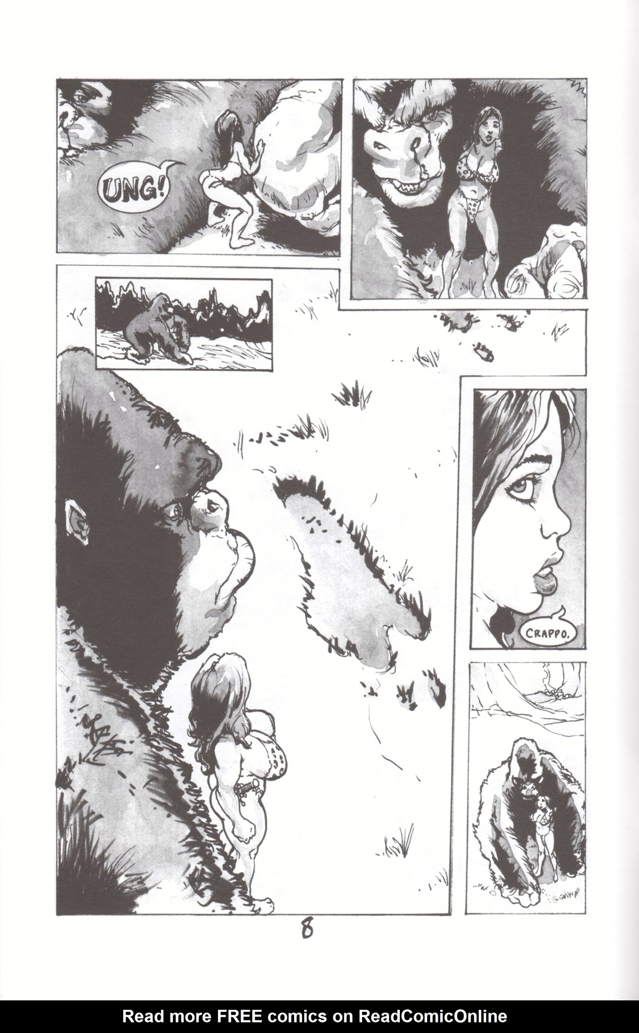 Read online Cavewoman: Raptor comic -  Issue #2 - 10