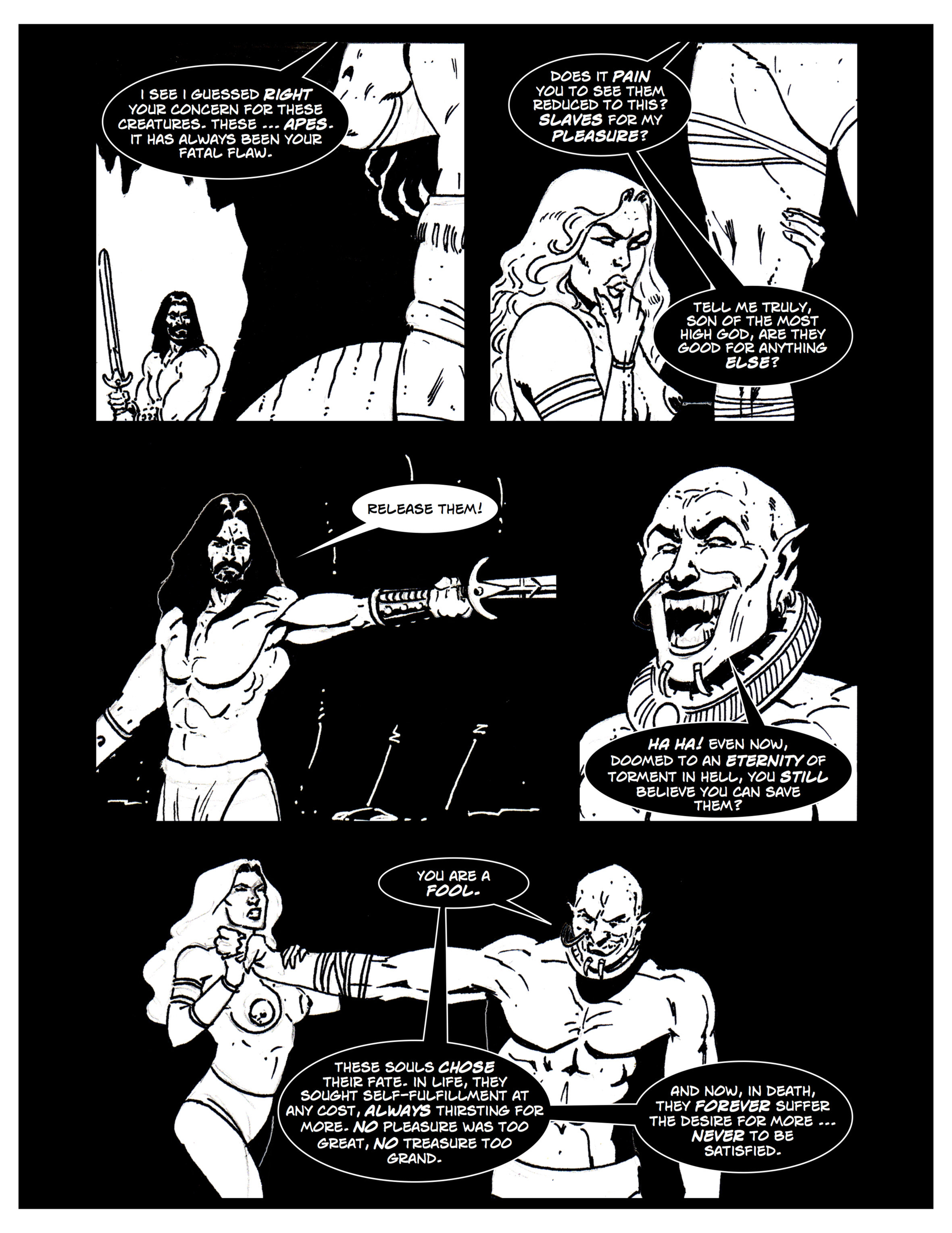 Read online Jesus Christ Demon Slayer comic -  Issue #1 - 15