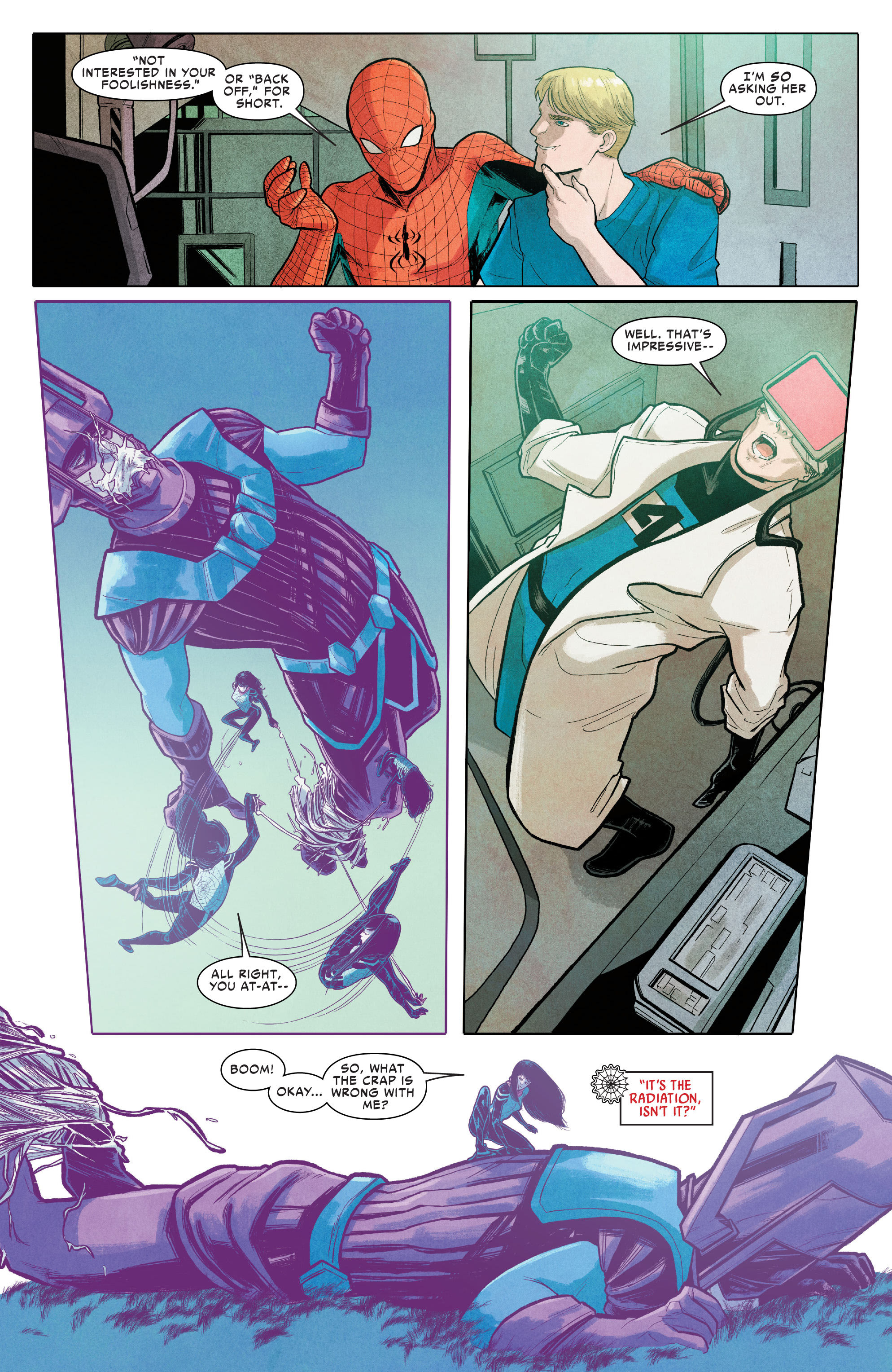 Read online Silk: Out of the Spider-Verse comic -  Issue # TPB 1 (Part 2) - 32