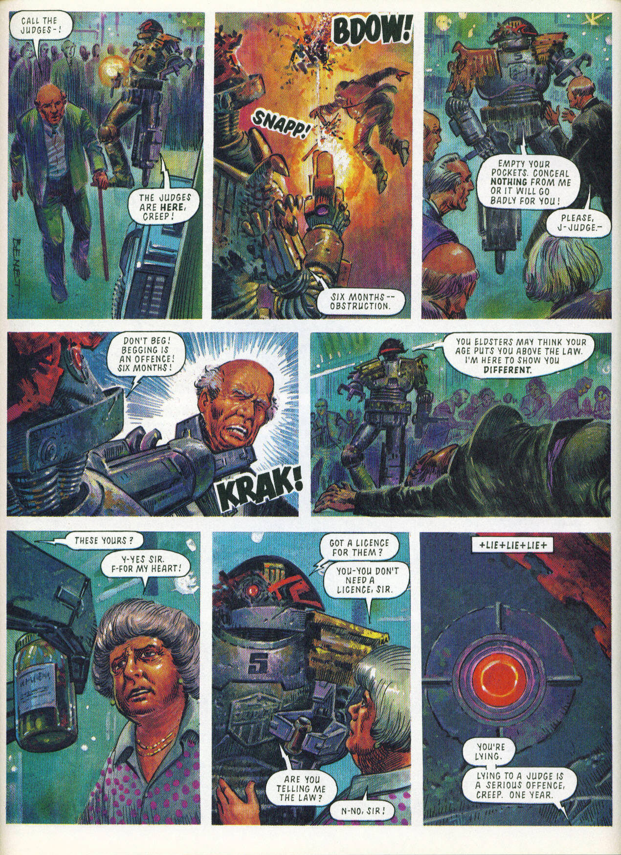 Read online Judge Dredd: The Megazine (vol. 2) comic -  Issue #40 - 8
