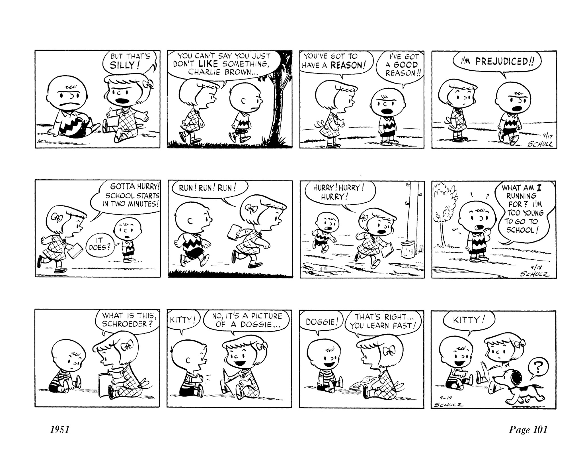 Read online The Complete Peanuts comic -  Issue # TPB 1 - 113
