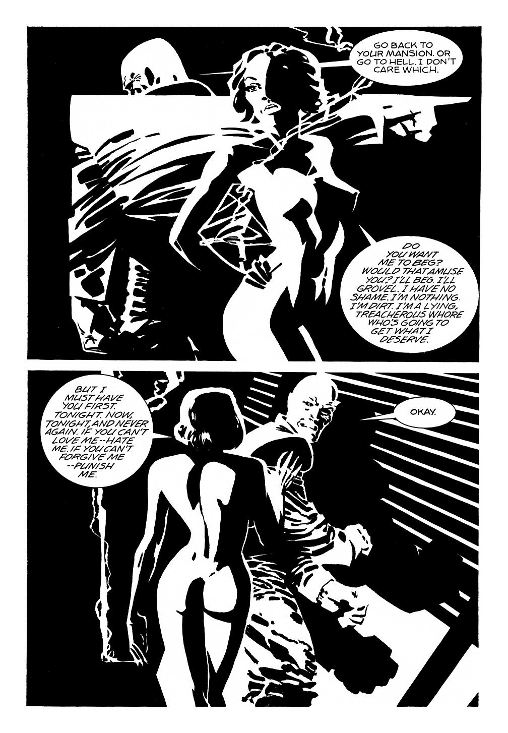 Read online Sin City: A Dame to Kill For comic -  Issue # Full - 64