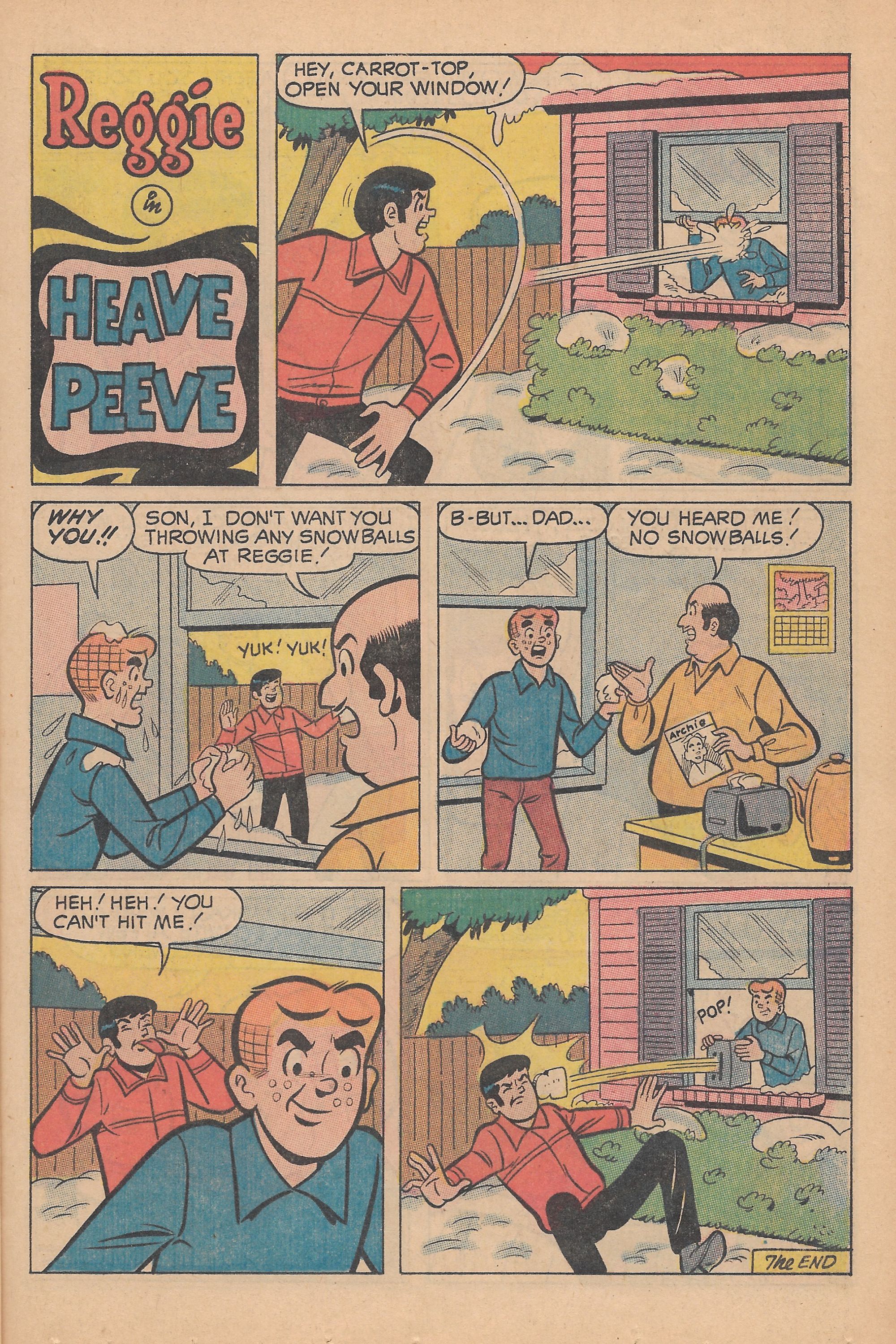 Read online Reggie's Wise Guy Jokes comic -  Issue #12 - 39