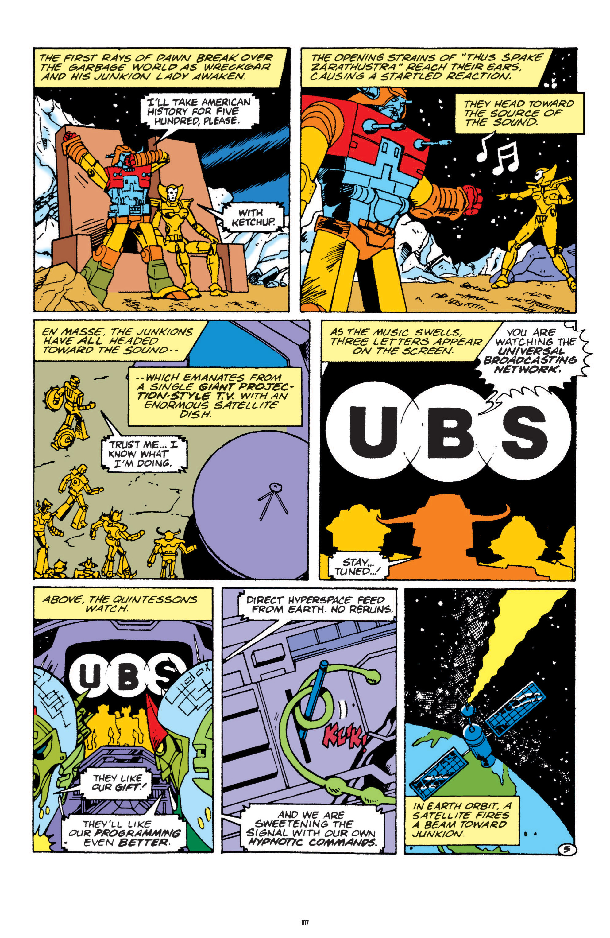 Read online The Transformers Classics comic -  Issue # TPB 4 - 108