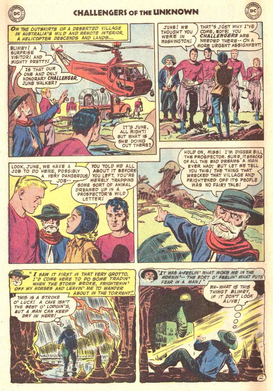 Read online Challengers of the Unknown (1958) comic -  Issue #76 - 3