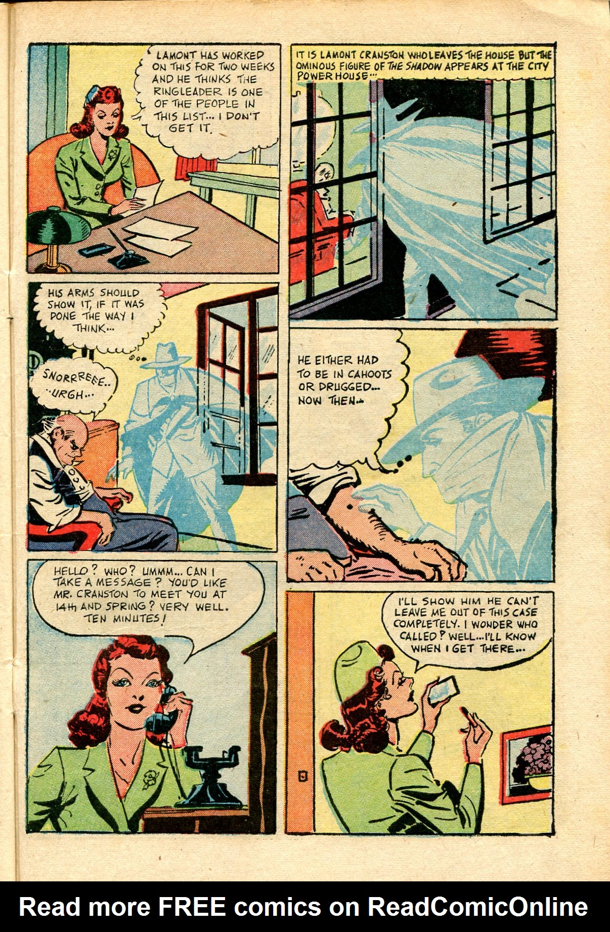 Read online Shadow Comics comic -  Issue #81 - 41