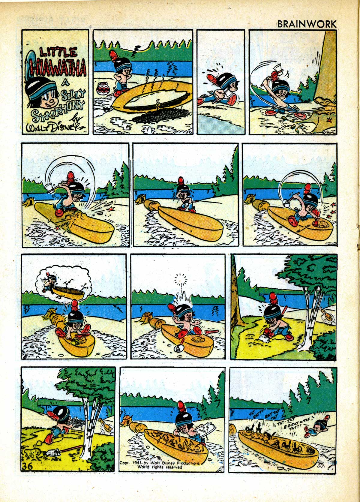 Read online Walt Disney's Comics and Stories comic -  Issue #32 - 38