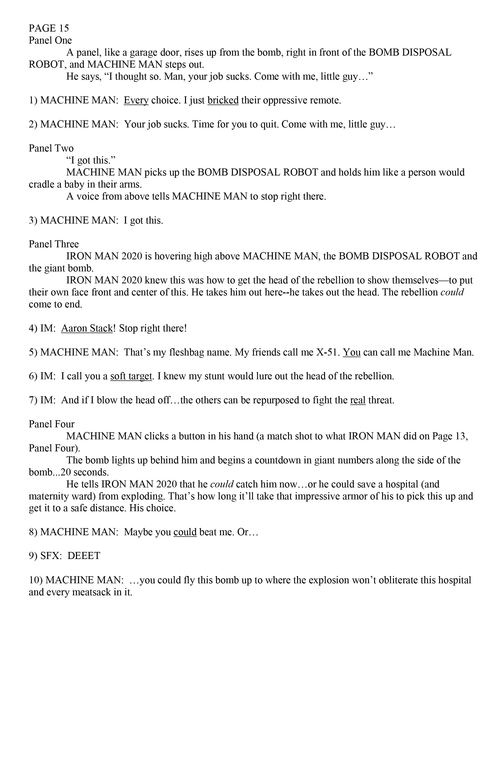 Read online Iron Man 2020 (2020) comic -  Issue # _Director's Cut - 57