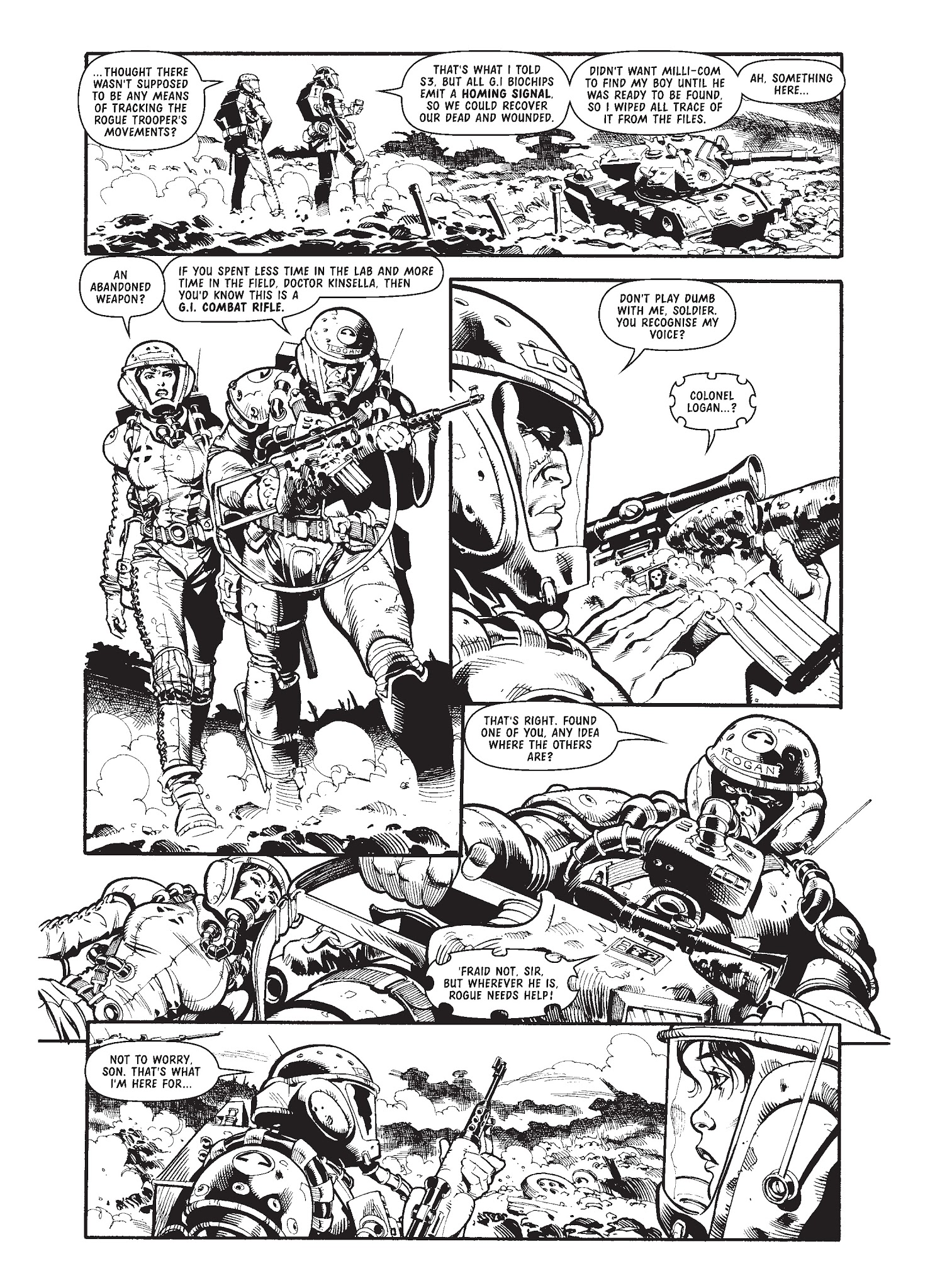 Read online Rogue Trooper: Tales of Nu-Earth comic -  Issue # TPB 4 - 148