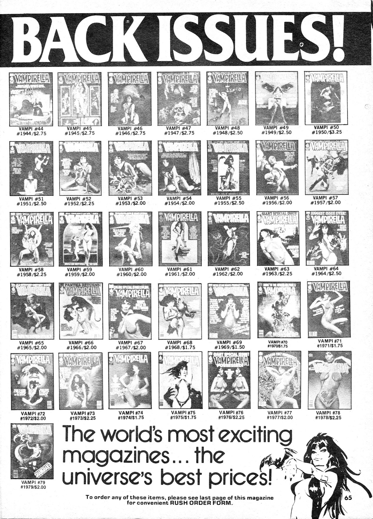 Read online Vampirella (1969) comic -  Issue #80 - 65