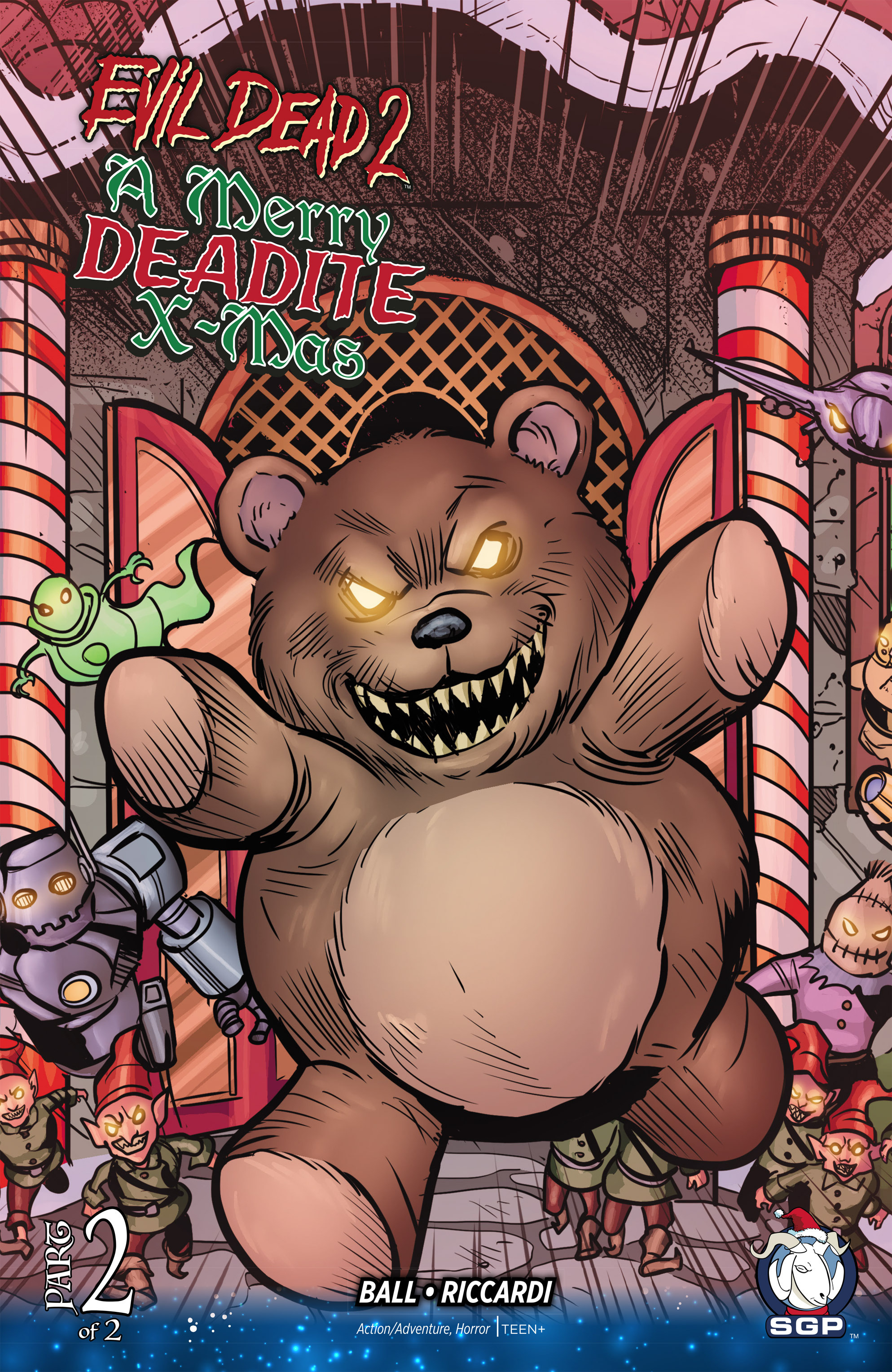 Read online Evil Dead 2: A Merry Deadite X-Mas comic -  Issue #2 - 1