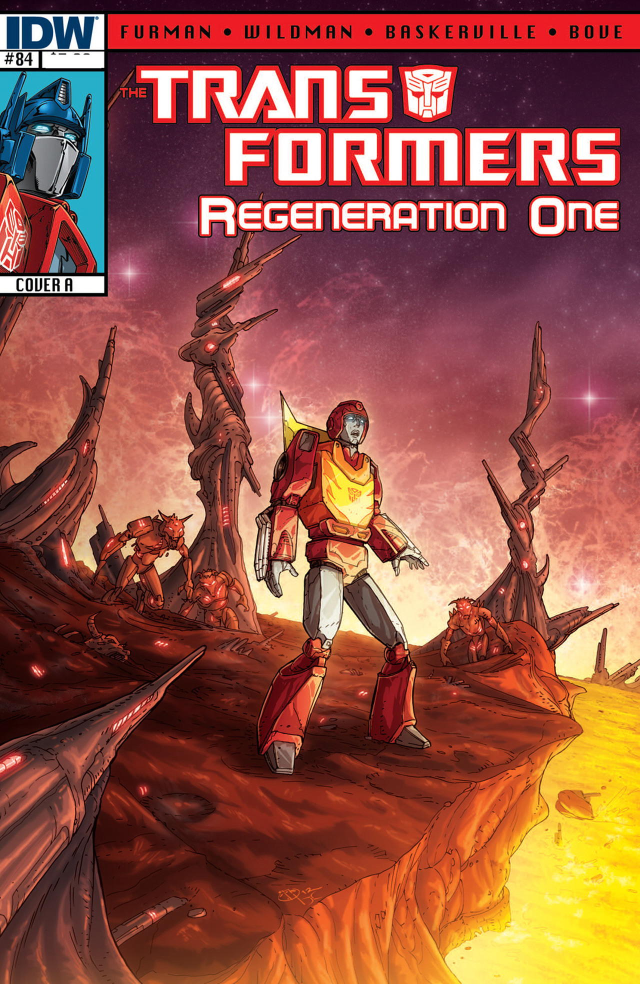 Read online The Transformers: Regeneration One comic -  Issue #84 - 1