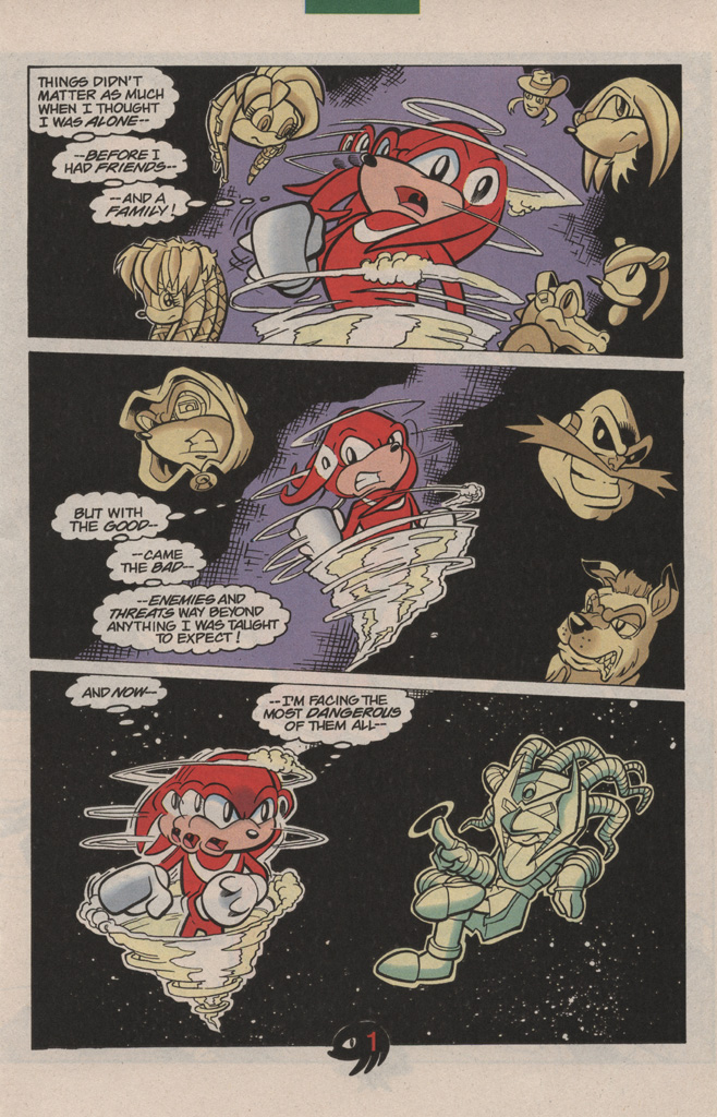 Read online Knuckles the Echidna comic -  Issue #8 - 5