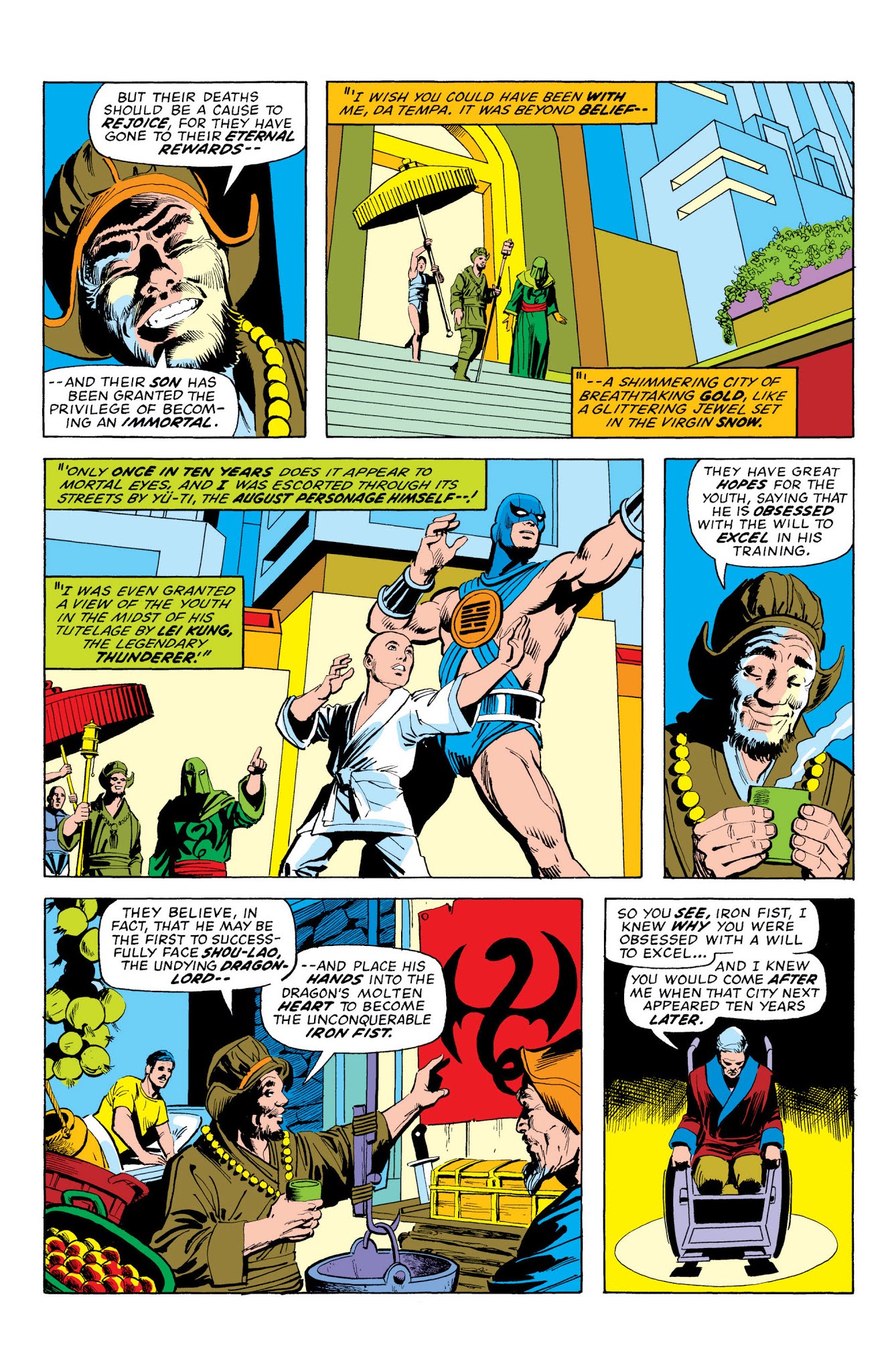 Read online Marvel Masterworks: Iron Fist comic -  Issue # TPB 1 (Part 1) - 76
