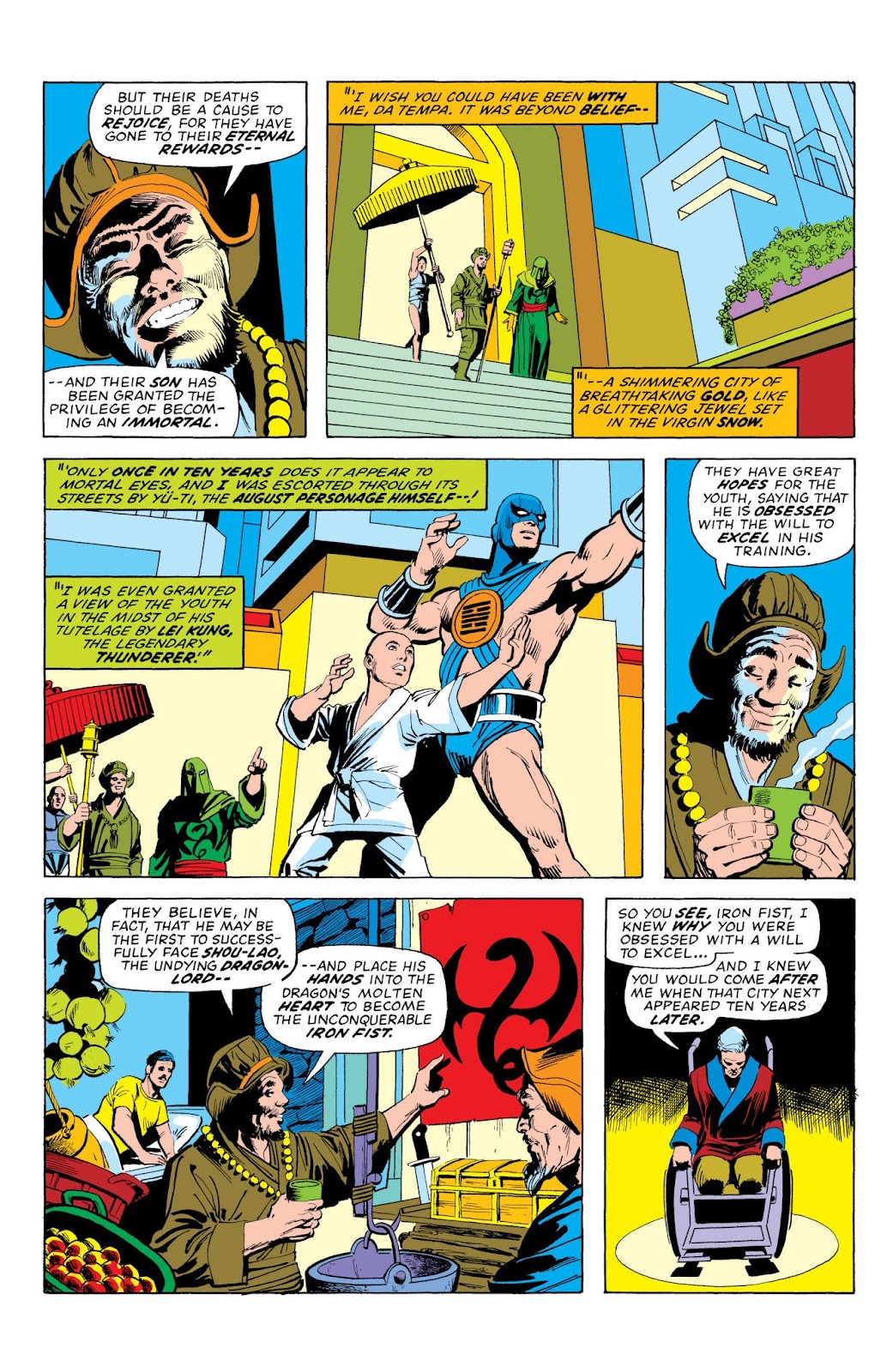Marvel Masterworks: Iron Fist issue TPB 1 (Part 1) - Page 76