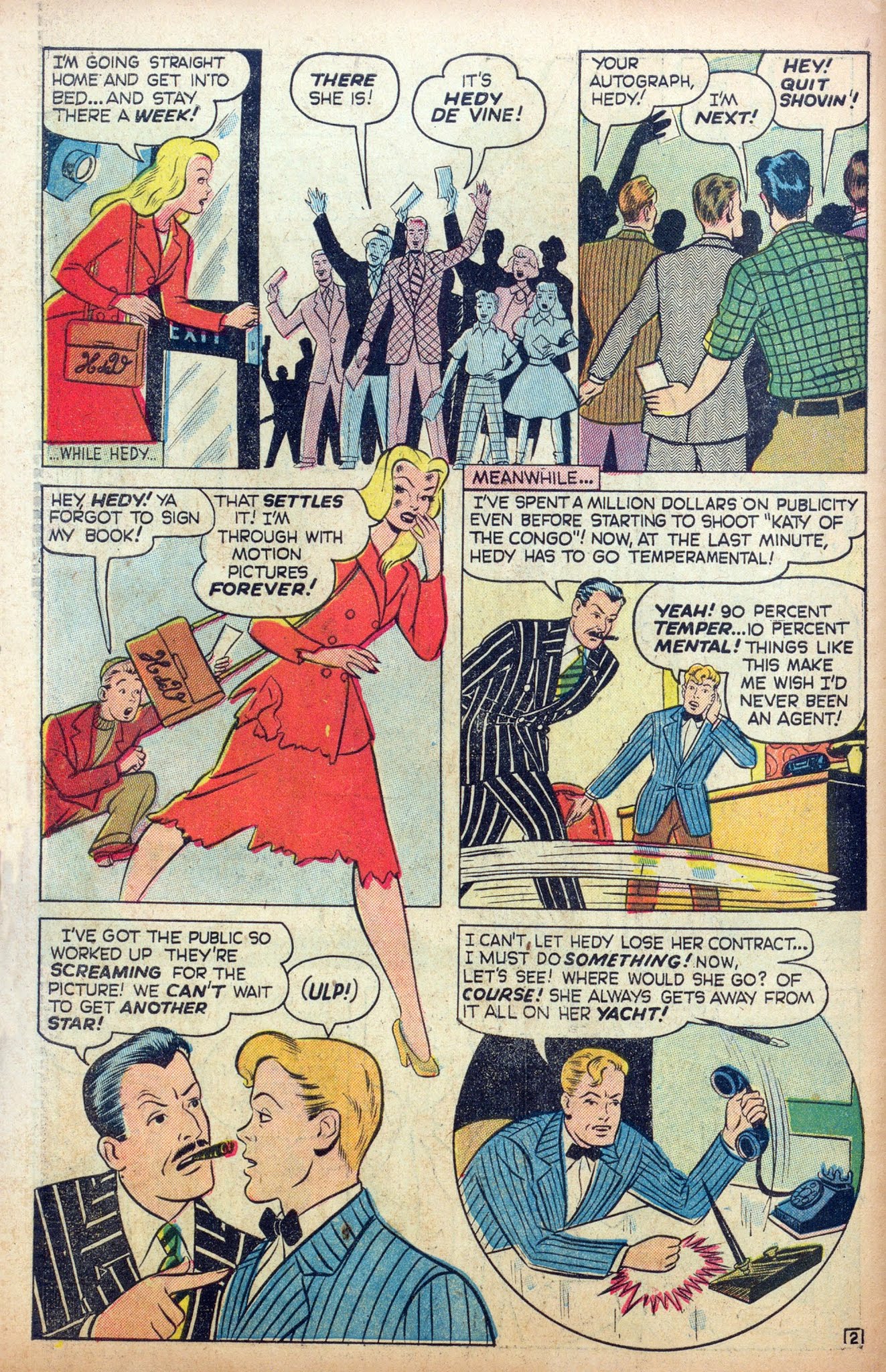 Read online Hedy De Vine Comics comic -  Issue #31 - 44