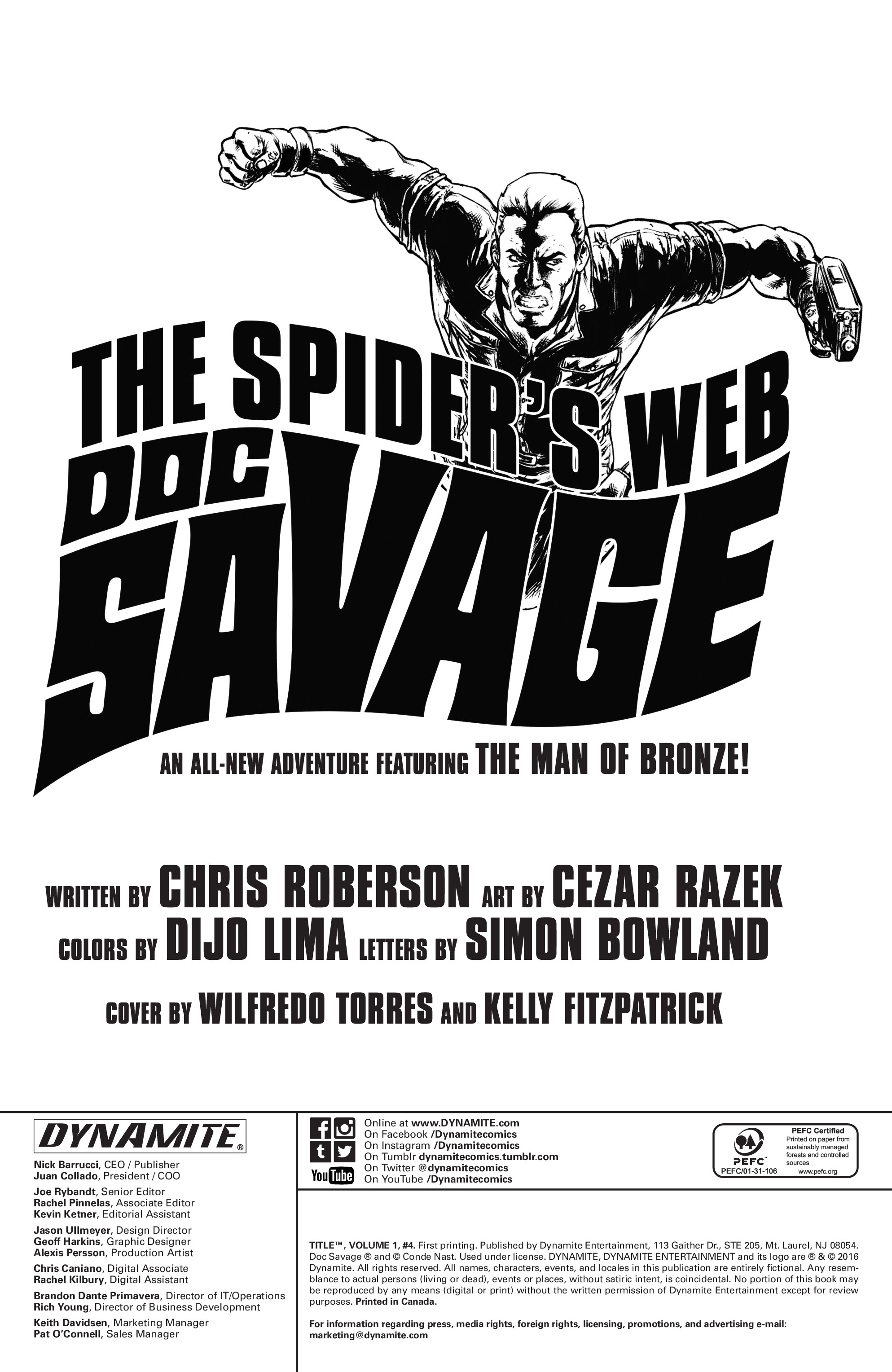Read online Doc Savage: The Spider's Web comic -  Issue #4 - 2