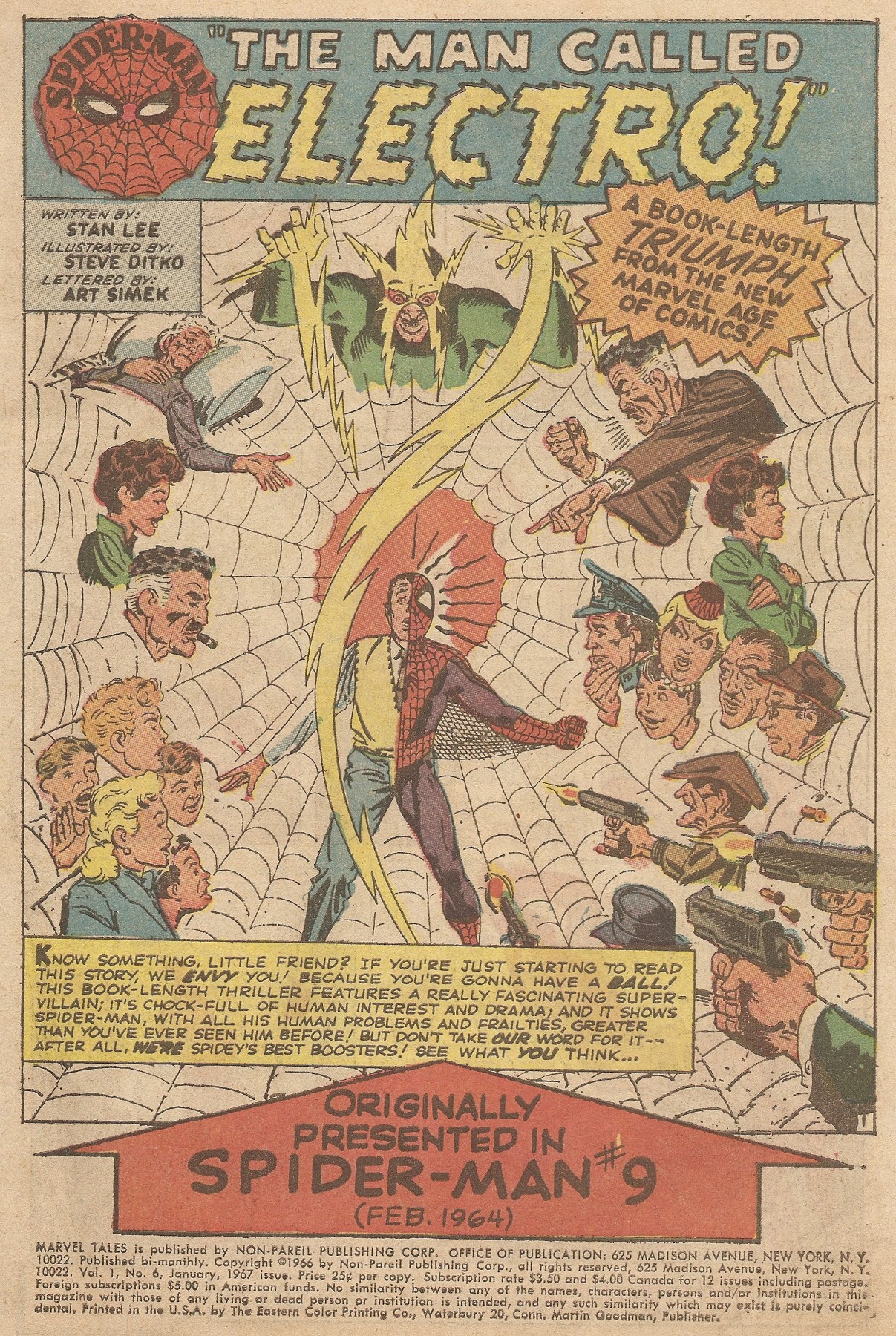 Read online Marvel Tales (1964) comic -  Issue #6 - 3