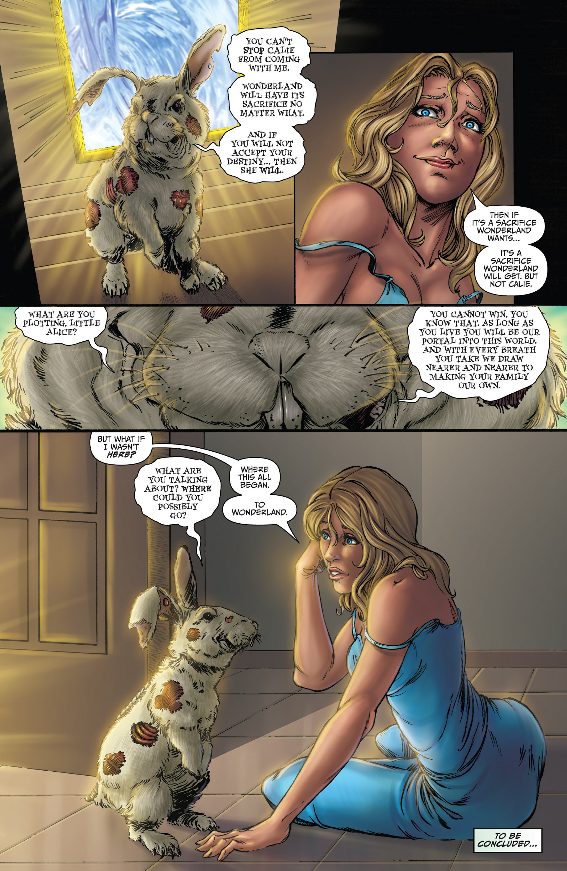 Read online Grimm Fairy Tales presents Wonderland: Down the Rabbit Hole comic -  Issue #4 - 20