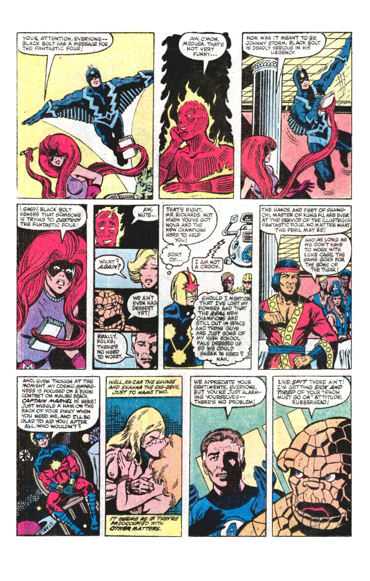 Read online Fantastic Four Roast comic -  Issue # Full - 25