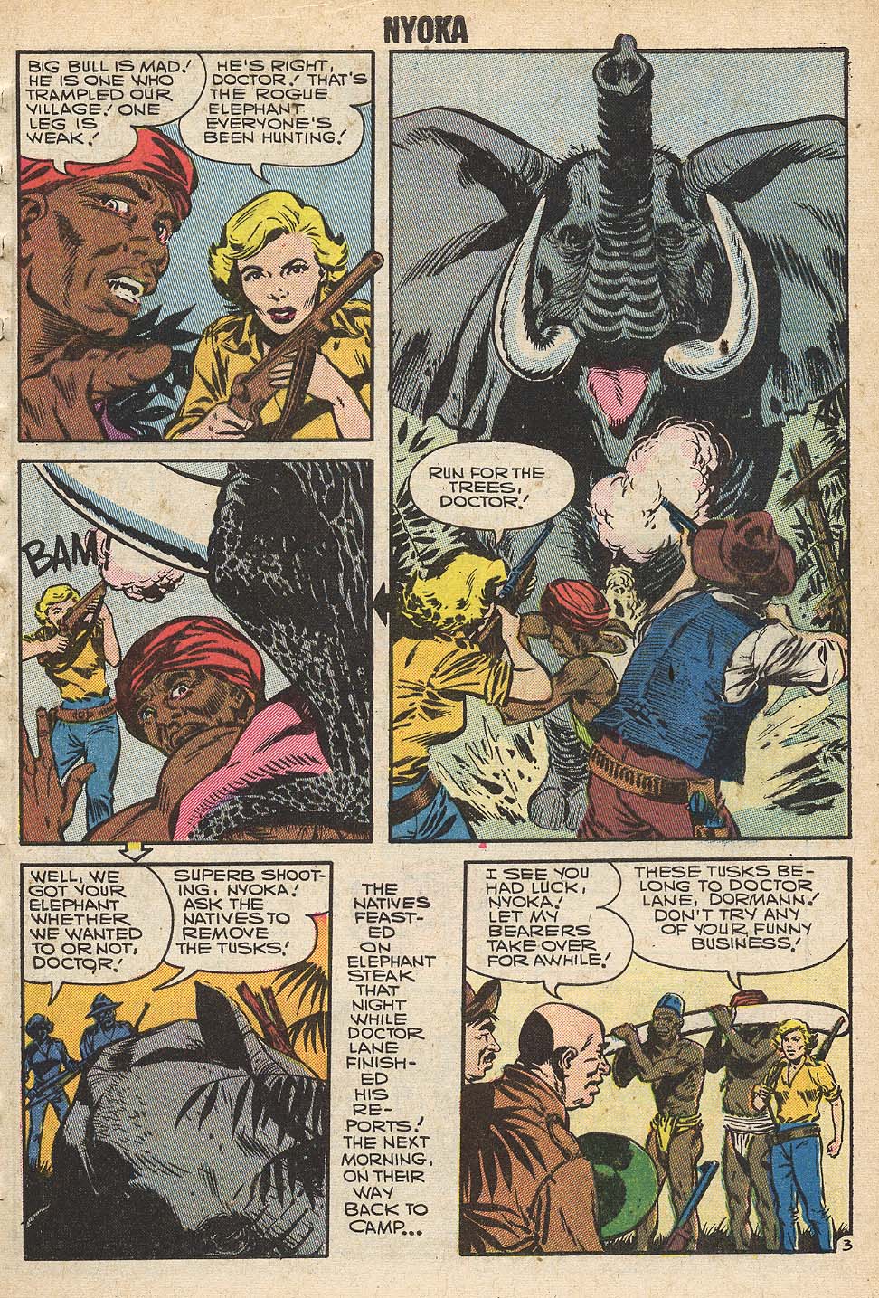 Read online Nyoka the Jungle Girl (1955) comic -  Issue #19 - 5