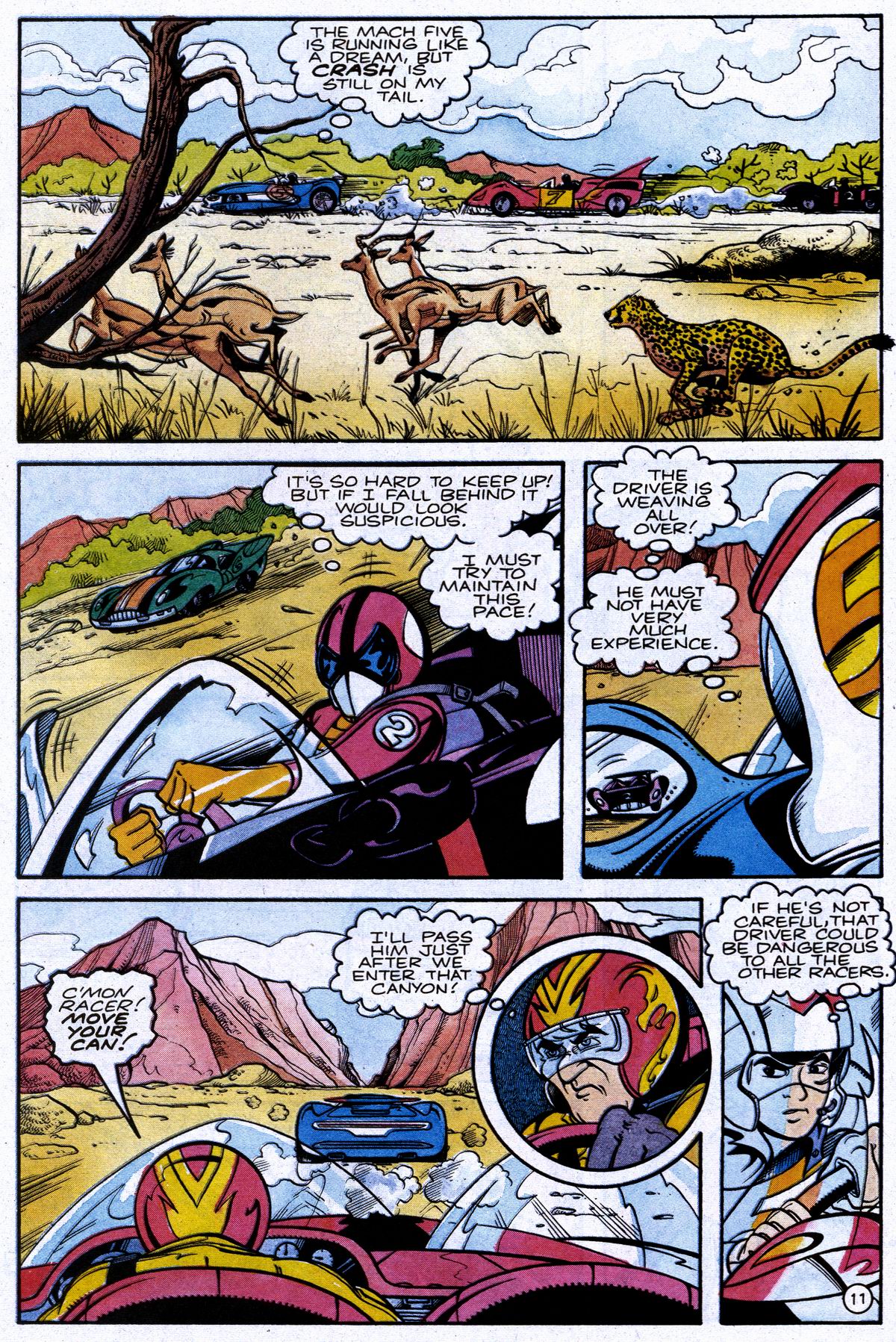 Read online The New Adventures of Speed Racer comic -  Issue #1 - 15