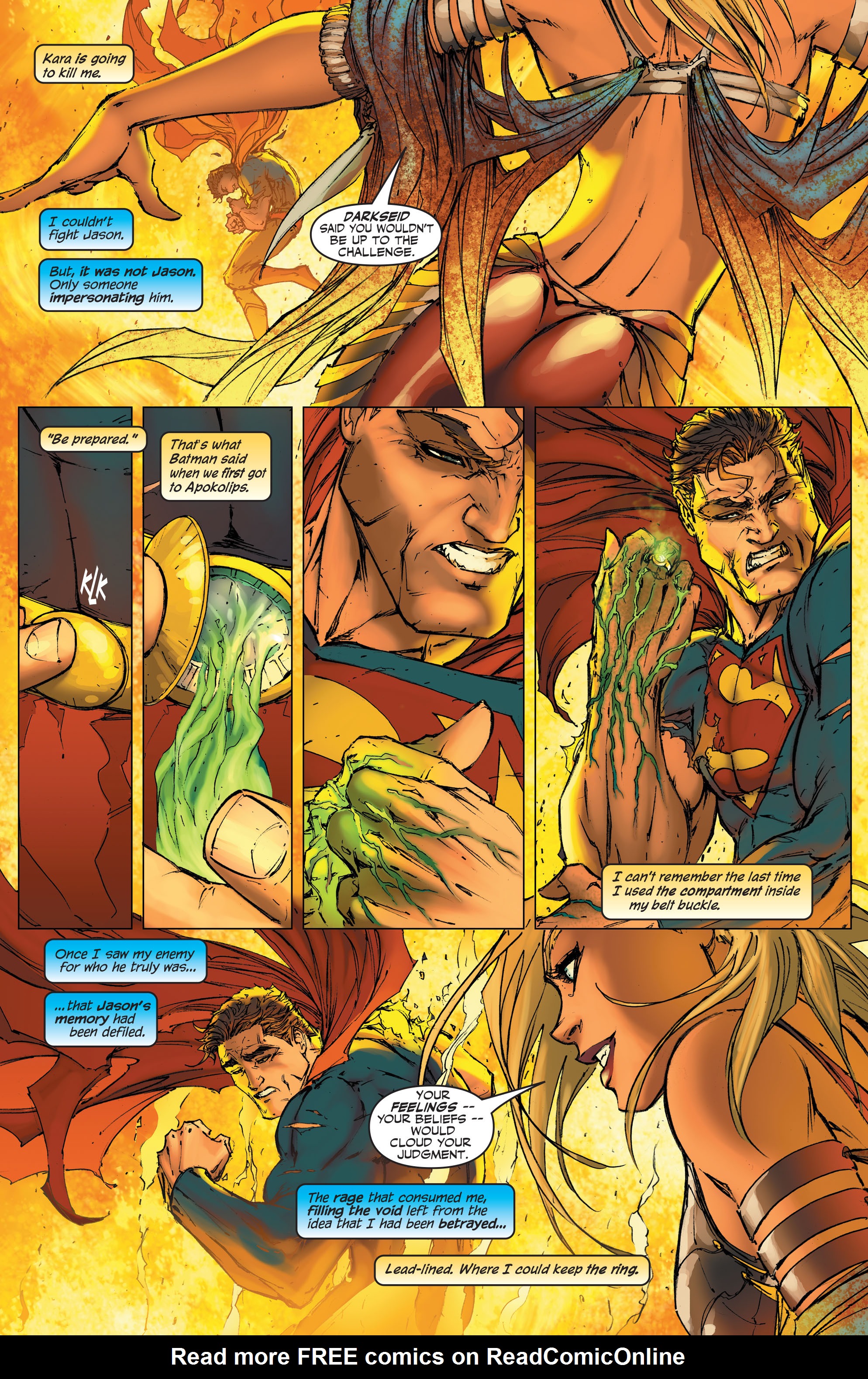 Read online Superman vs. Darkseid comic -  Issue # TPB - 117