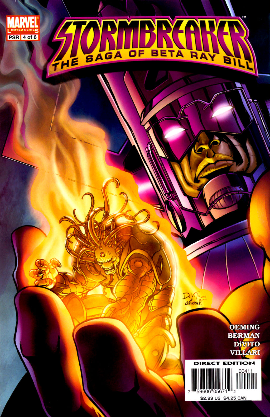 Read online Stormbreaker: The Saga of Beta Ray Bill comic -  Issue #4 - 1