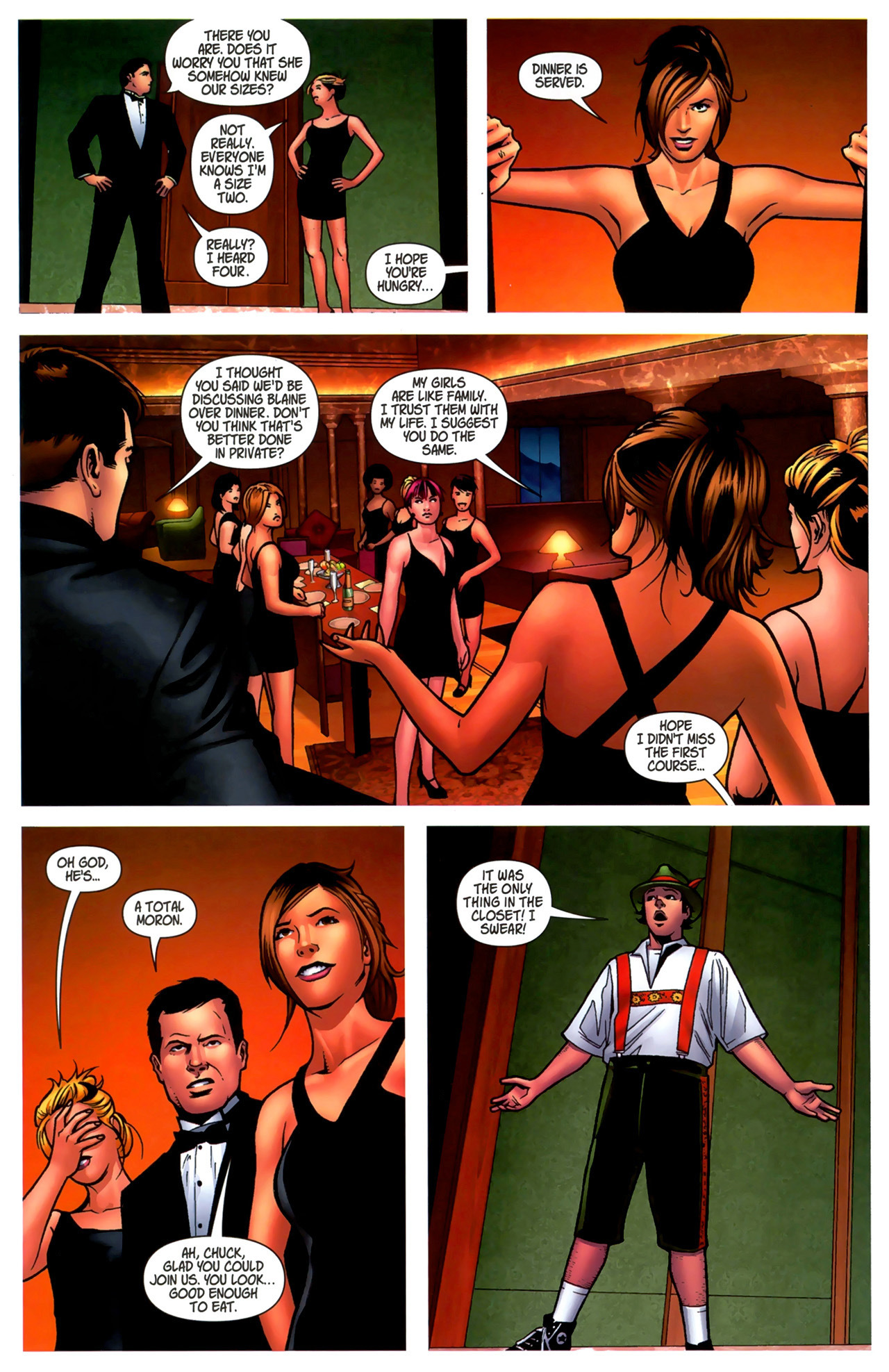 Read online Chuck comic -  Issue #4 - 8