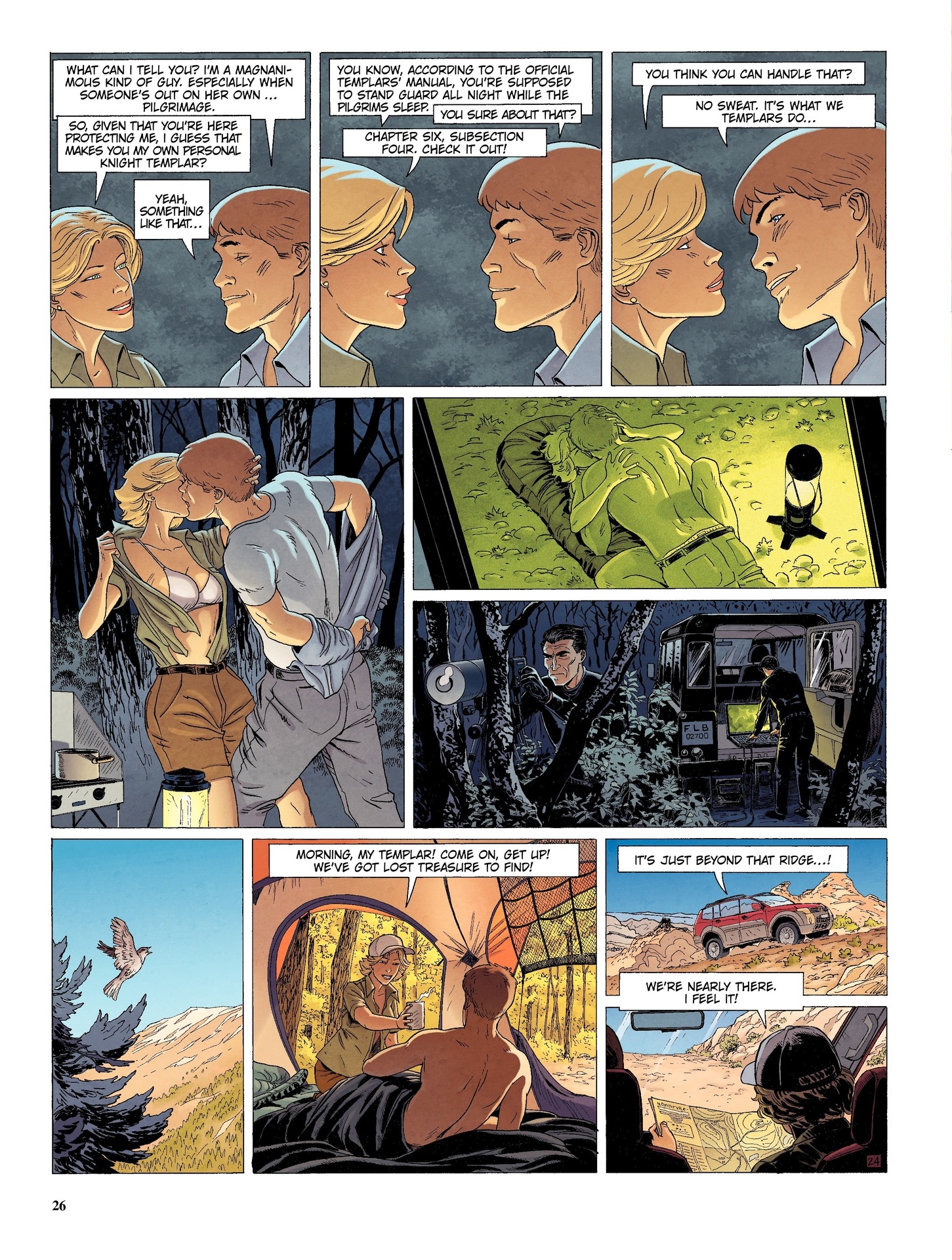 Read online The Last Templar comic -  Issue #3 - 28