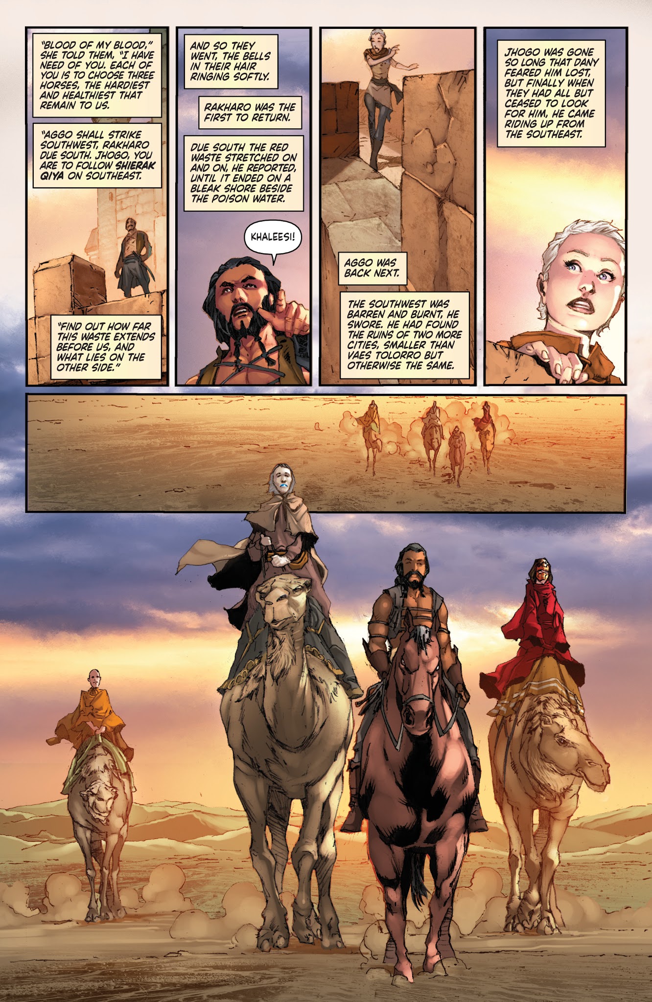 Read online A Clash of Kings comic -  Issue #7 - 21