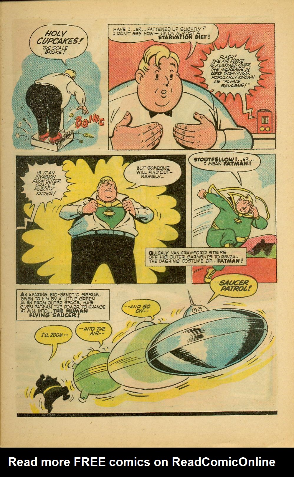 Read online Fatman, The Human Flying Saucer comic -  Issue #2 - 5