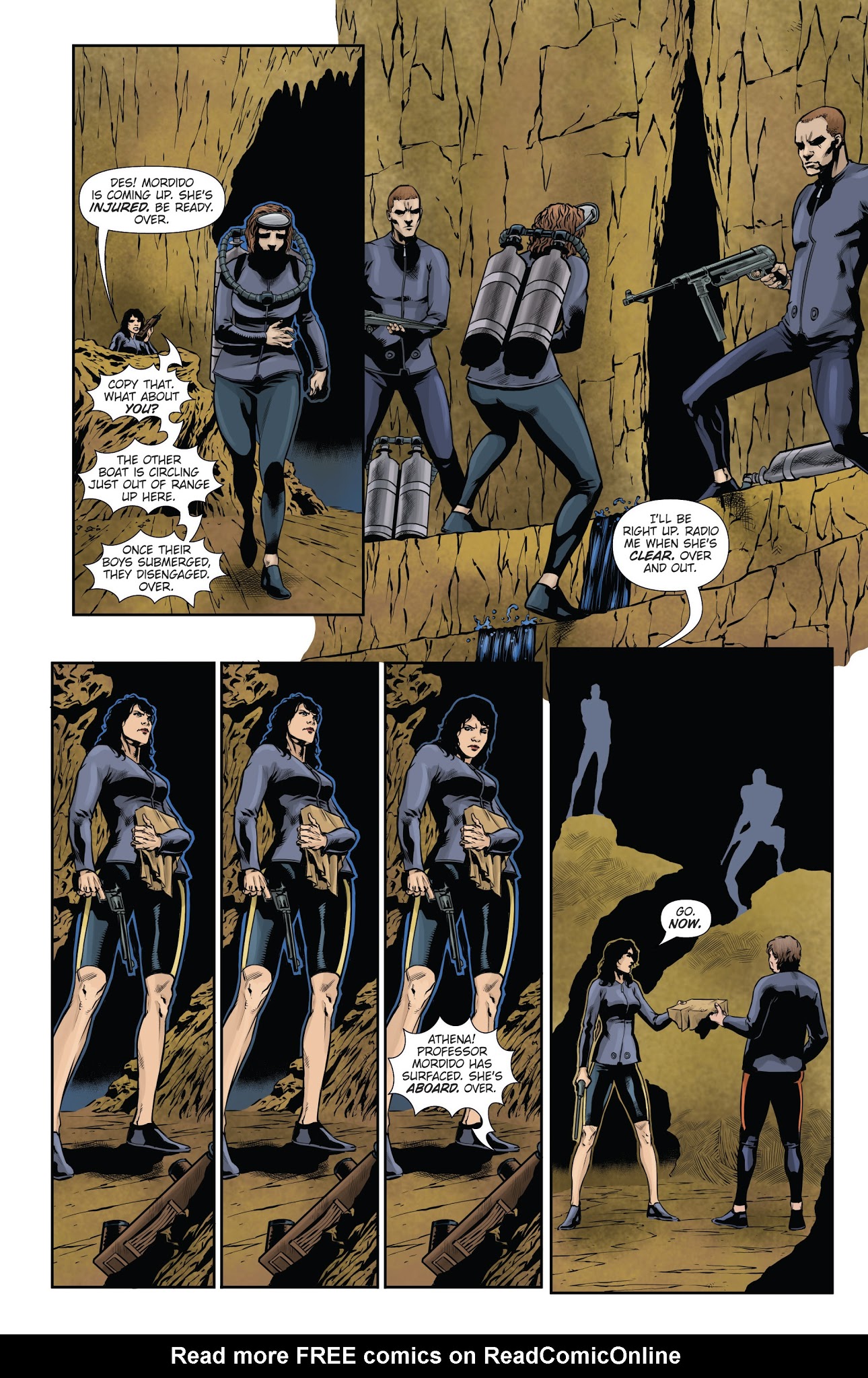 Read online Athena Voltaire comic -  Issue #2 - 22