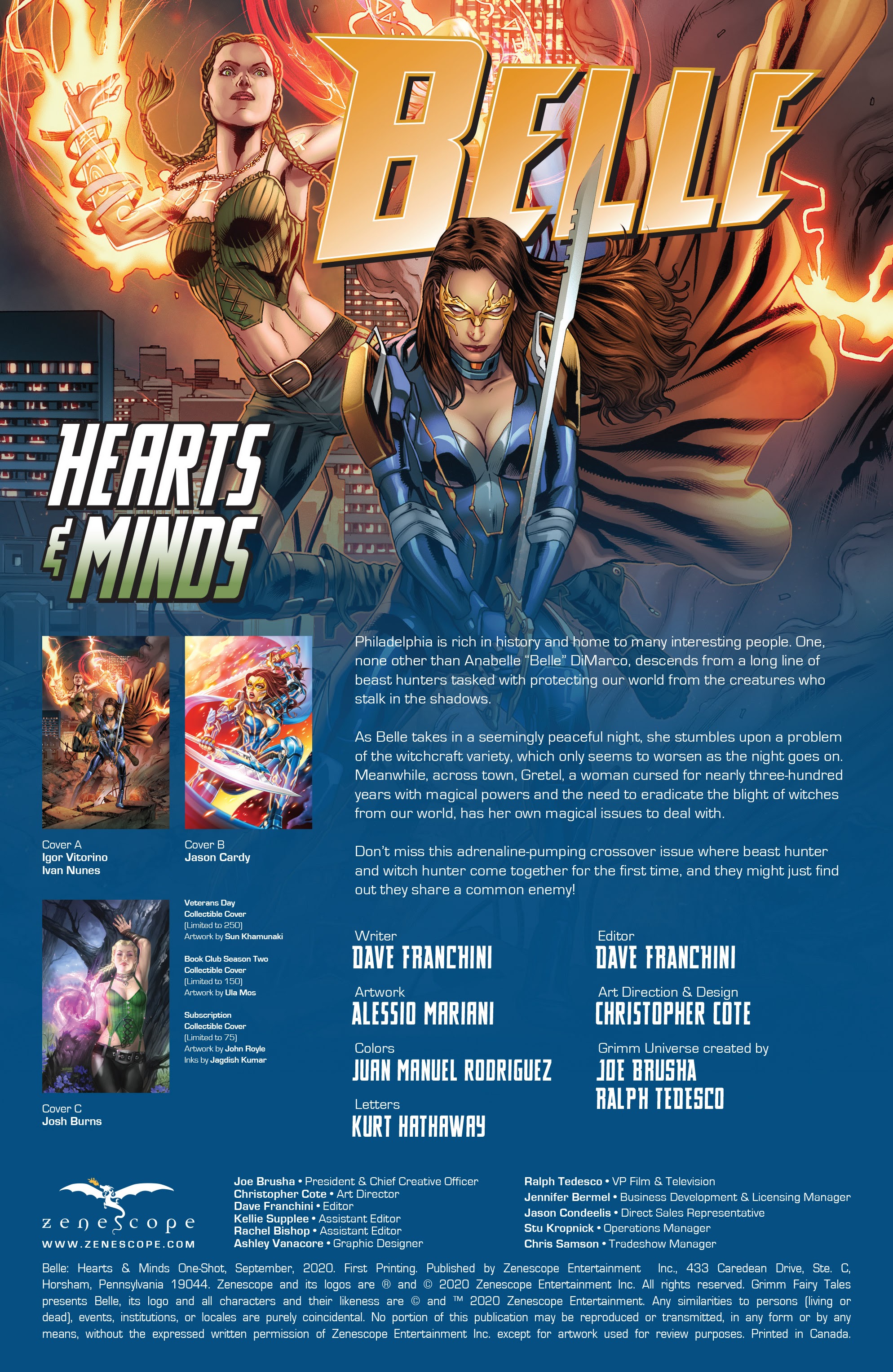 Read online Belle: Hearts & Minds comic -  Issue # Full - 2