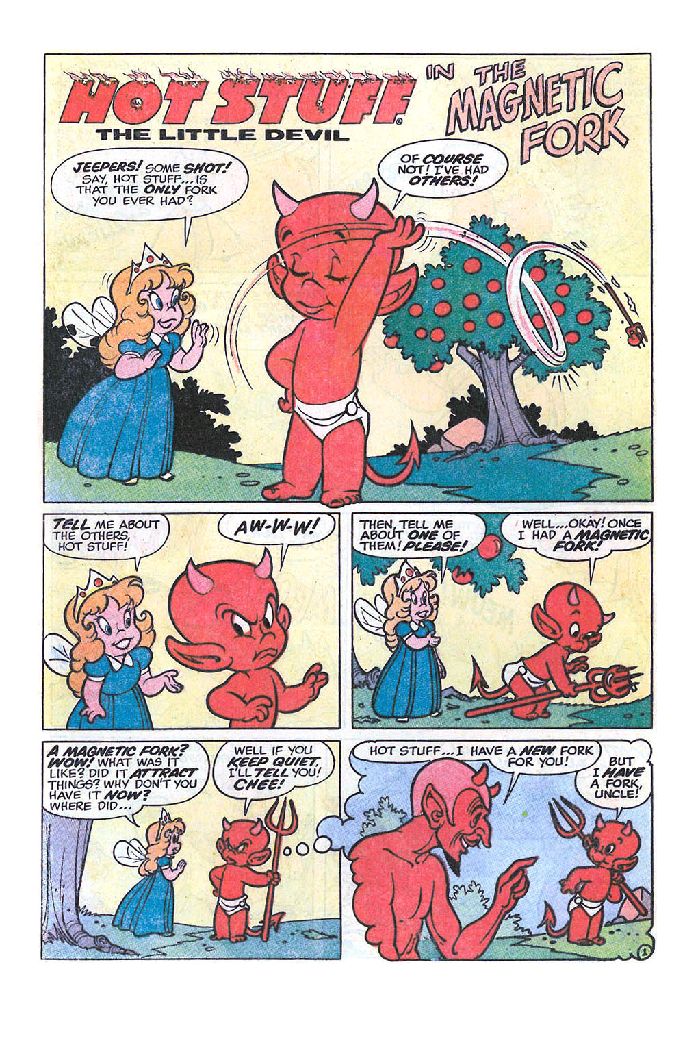Read online Hot Stuff, the Little Devil comic -  Issue #120 - 12