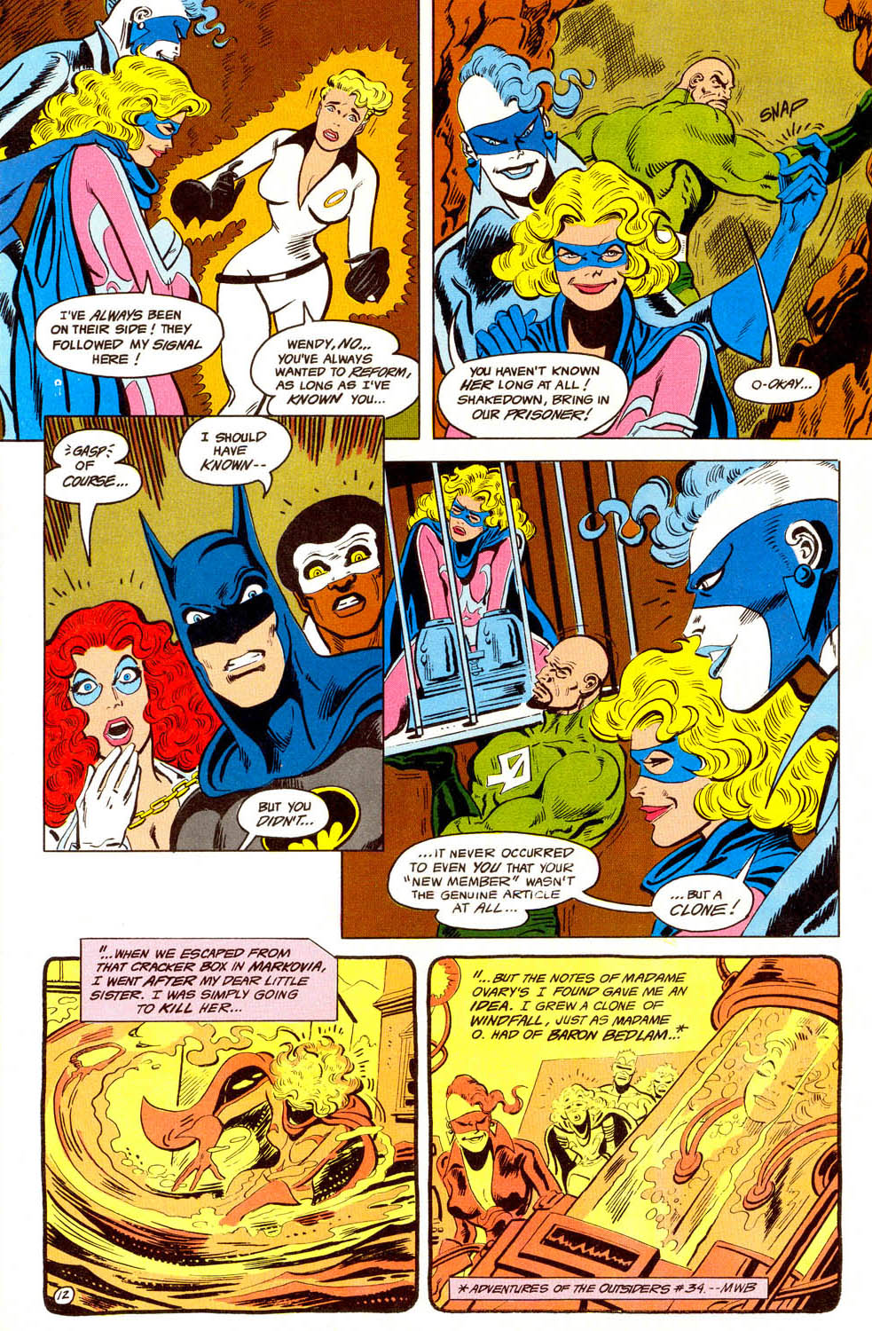 Read online The Outsiders (1985) comic -  Issue #20 - 13