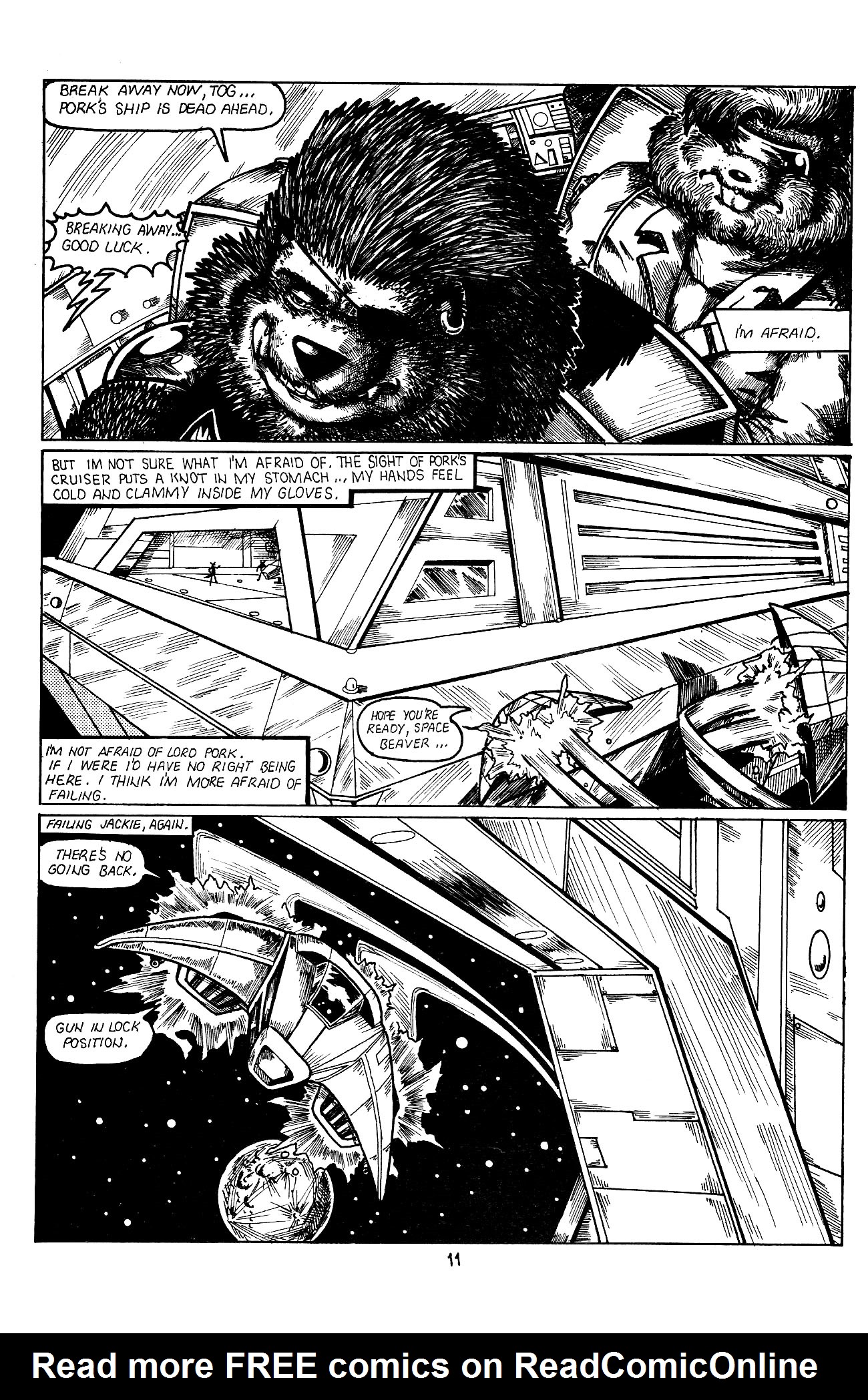 Read online Space Beaver comic -  Issue #11 - 13