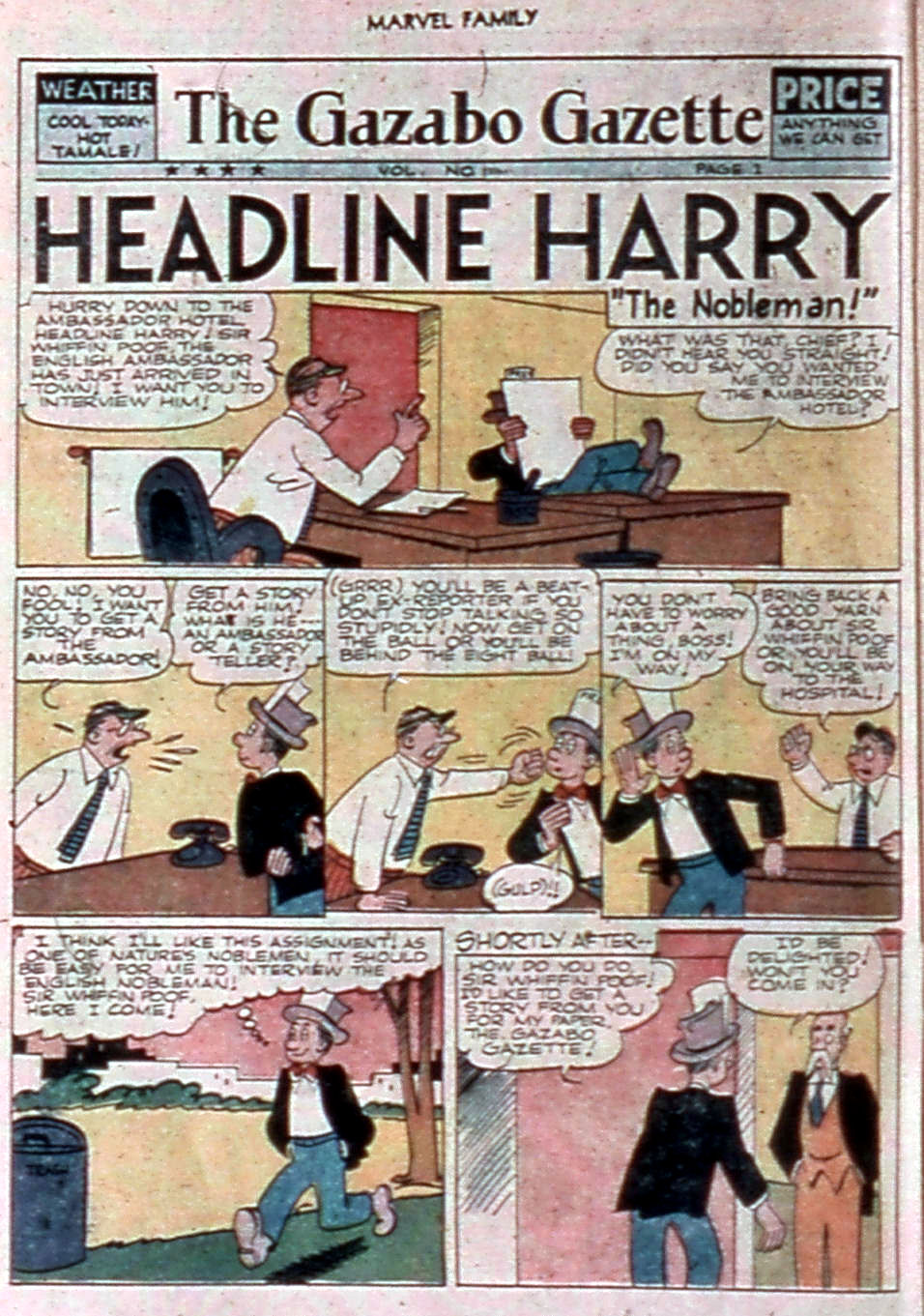 Read online The Marvel Family comic -  Issue #58 - 14