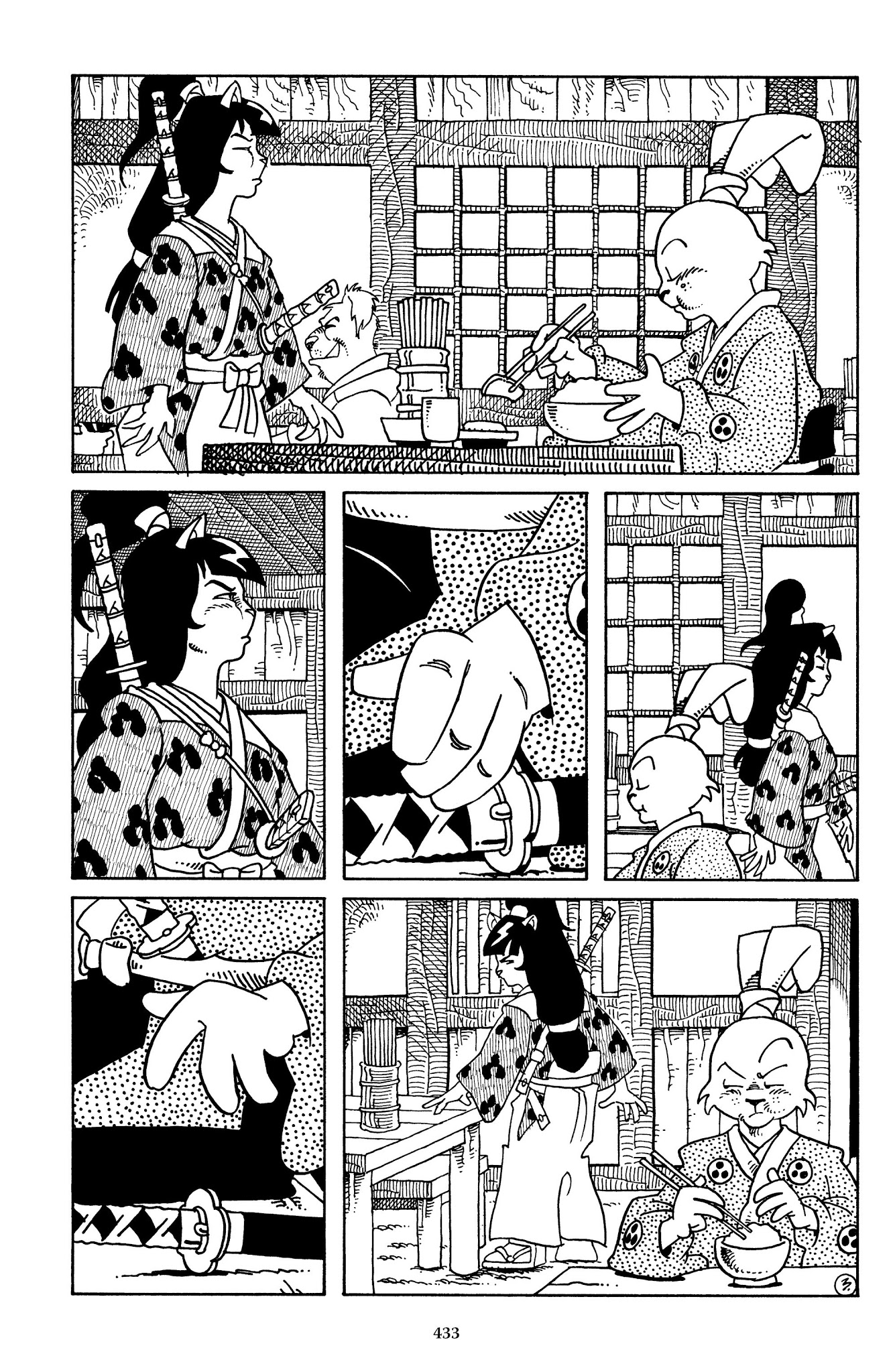 Read online The Usagi Yojimbo Saga comic -  Issue # TPB 1 - 423