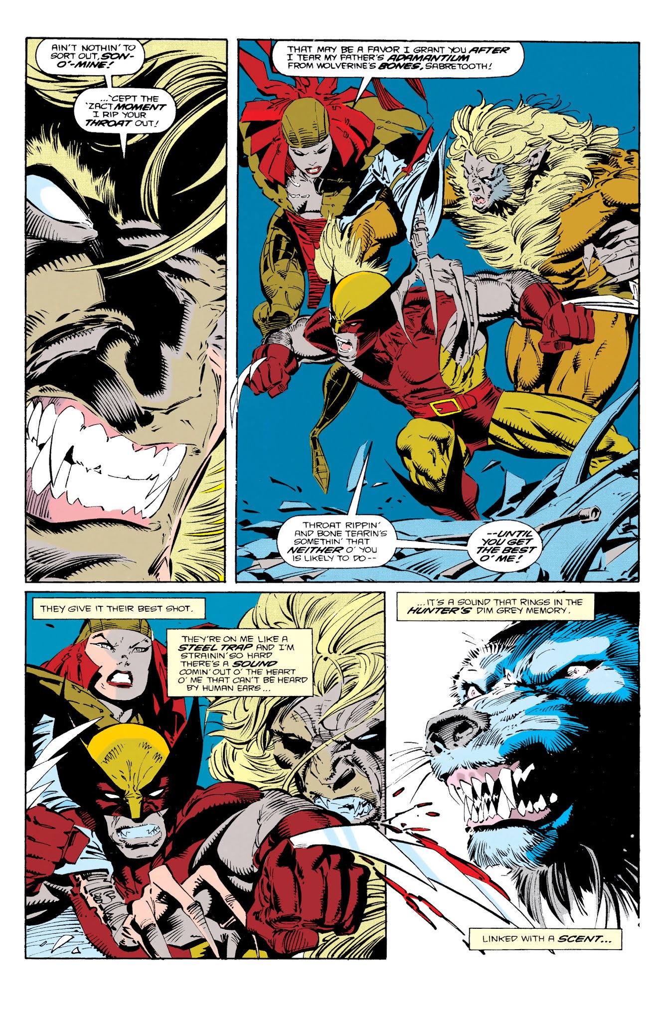 Read online Wolverine By Larry Hama & Marc Silvestri comic -  Issue # TPB 2 (Part 2) - 82