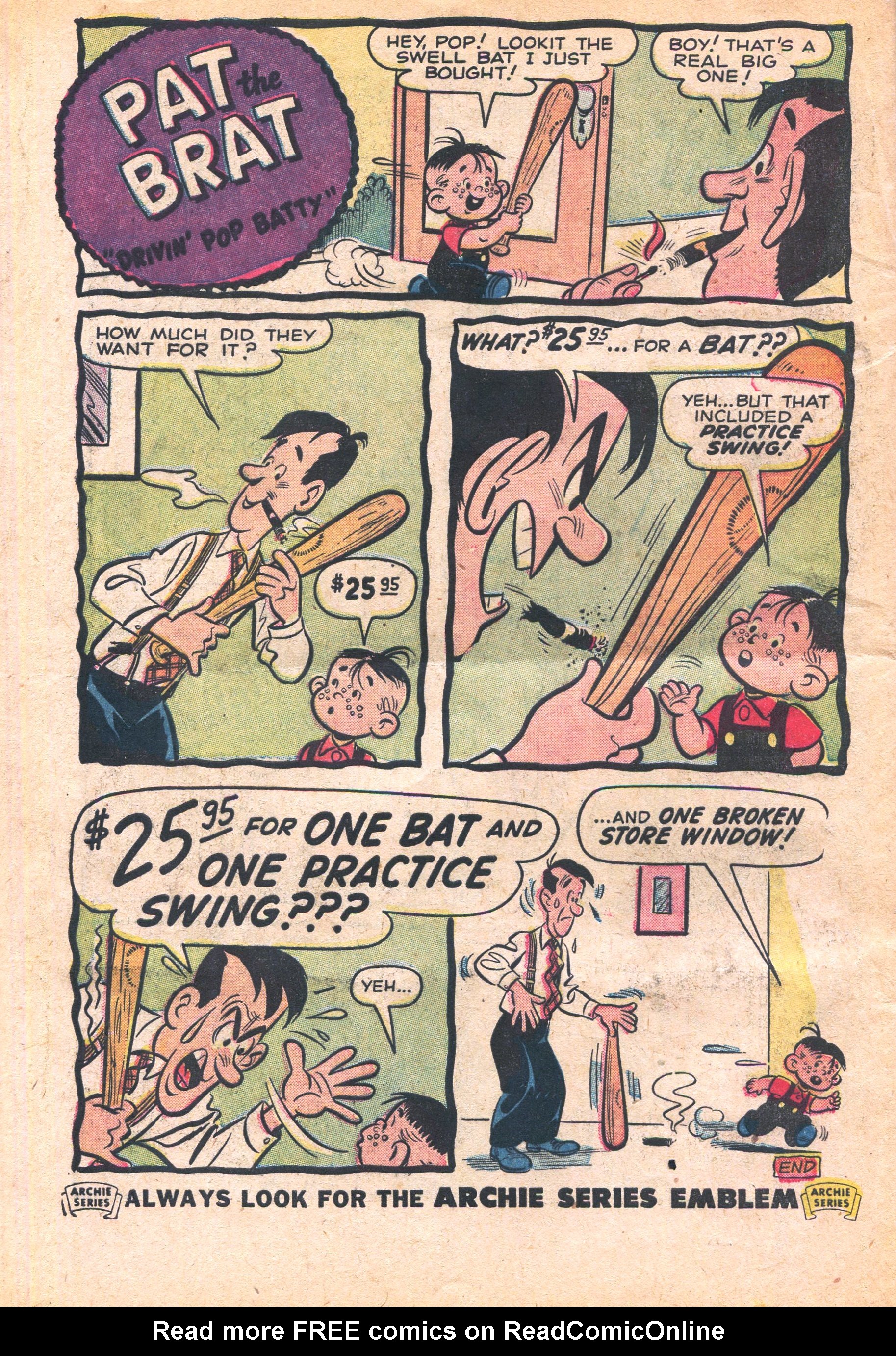 Read online Pat the Brat comic -  Issue #4 - 34